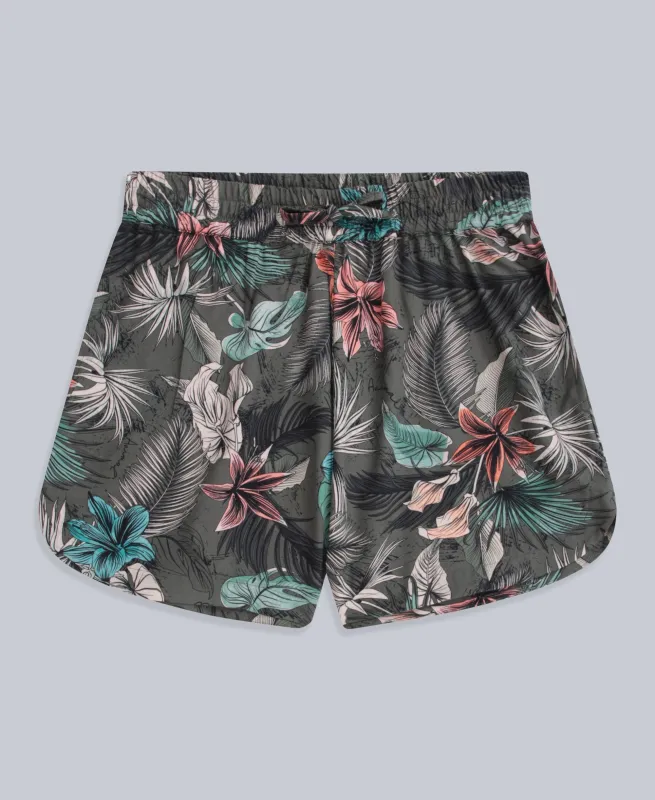 Sand-Dune Womens Printed Shorts - Khaki sold by Animal