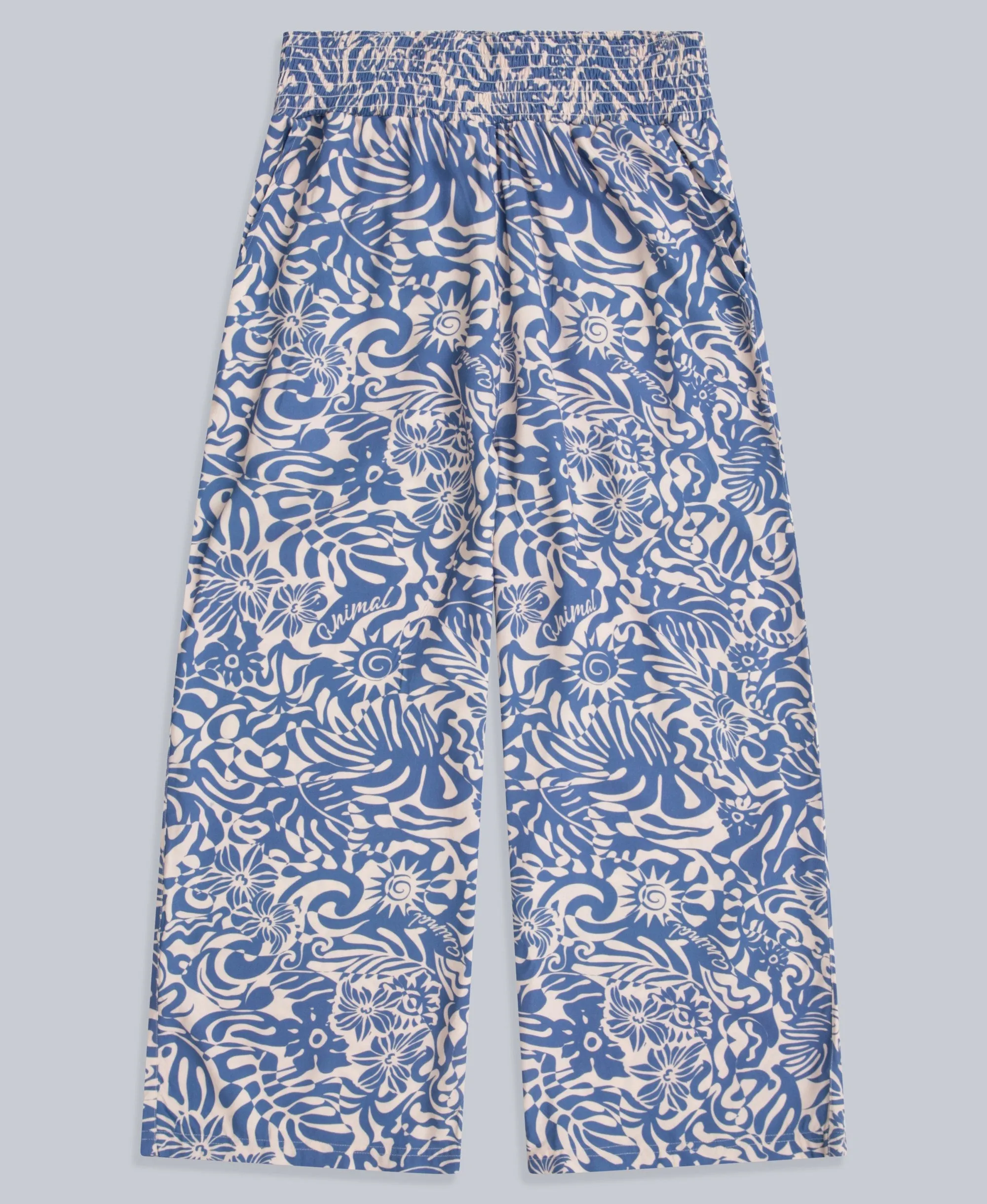 Tassia Womens Cropped Trousers - Light Blue sold by Animal product image thumbnail 2