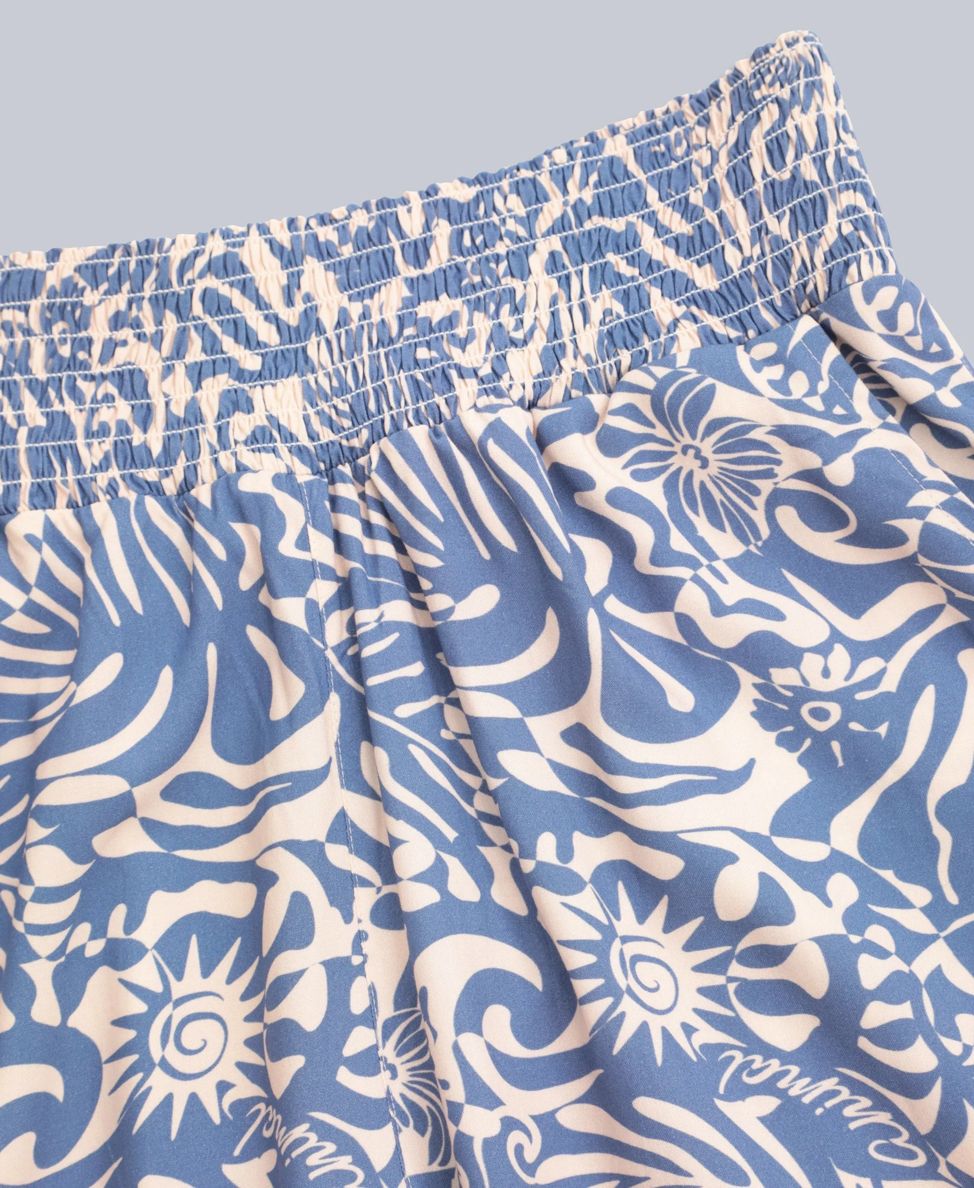 Tassia Womens Cropped Trousers - Light Blue sold by Animal product image thumbnail 3