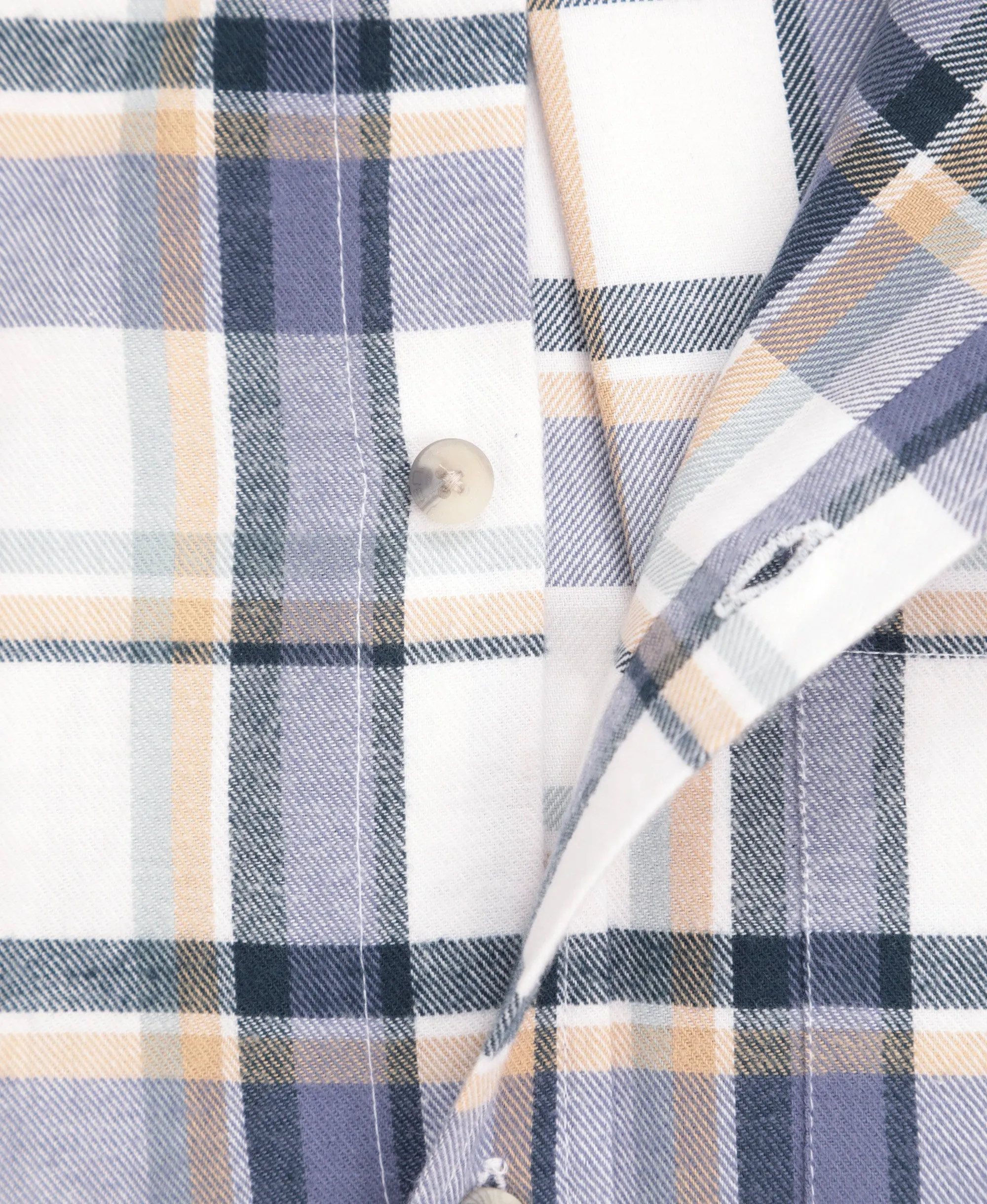 Cove Mens Flannel Shirt - Beige sold by Animal product image thumbnail 4