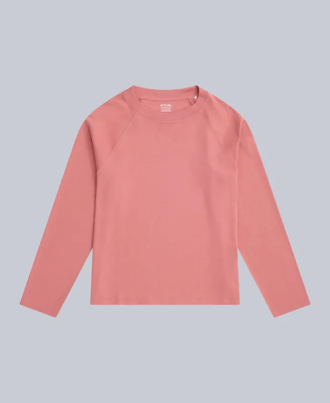 Ashleigh Womens Long Sleeve Top - Dark Pink sold by Animal