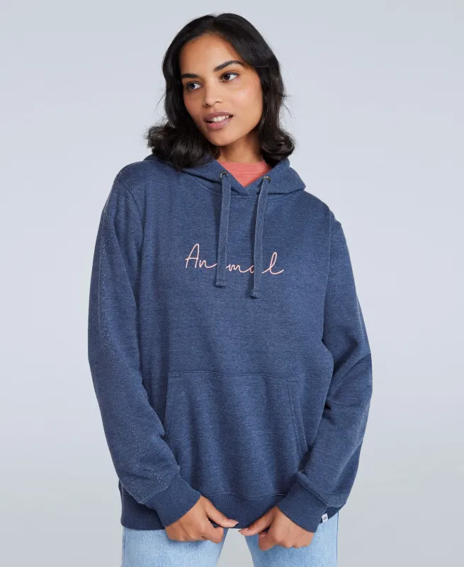 Maya Womens Hoodie - Dark Blue sold by Animal