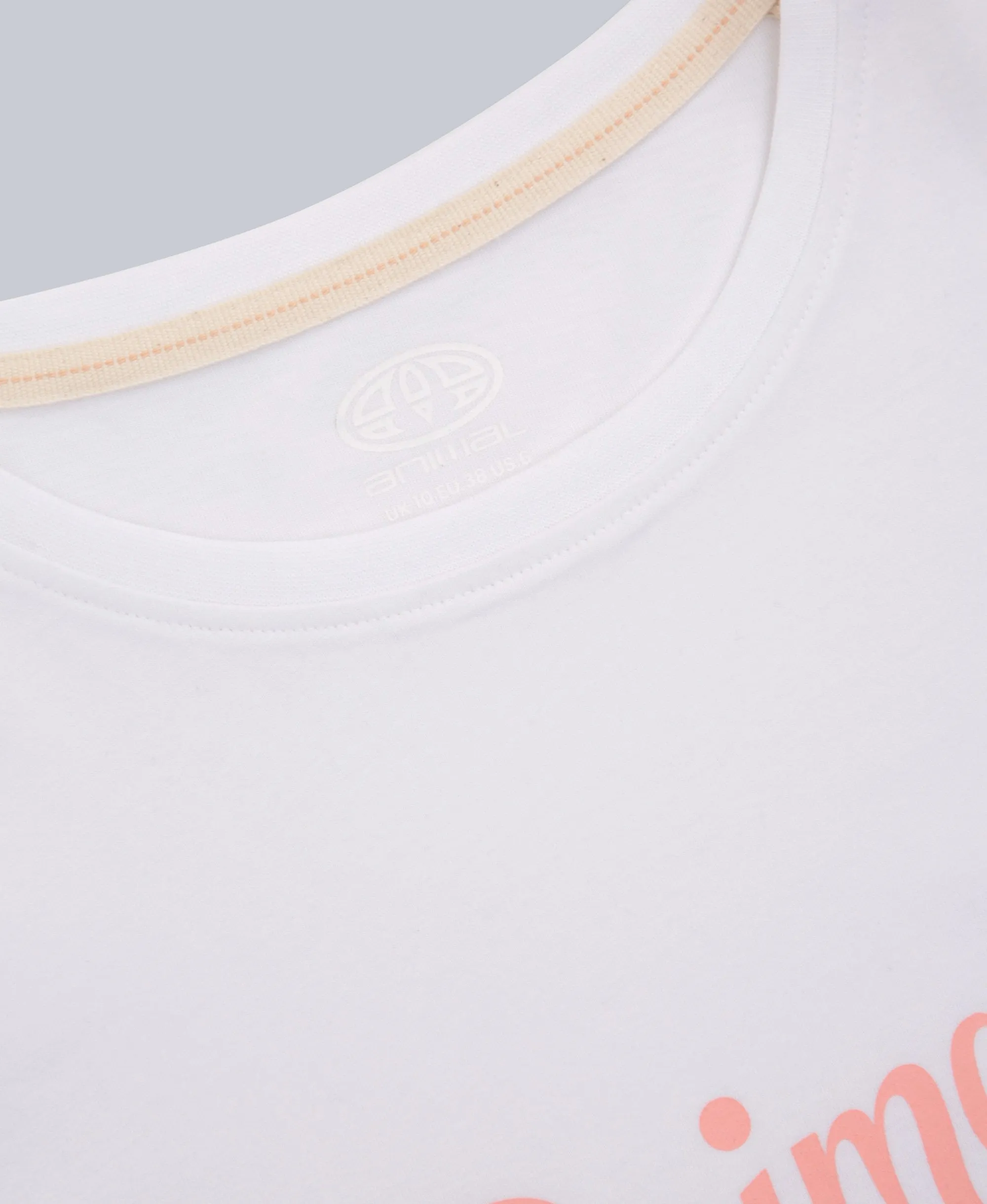 Marina Womens Logo T-Shirt - White sold by Animal product image thumbnail 5