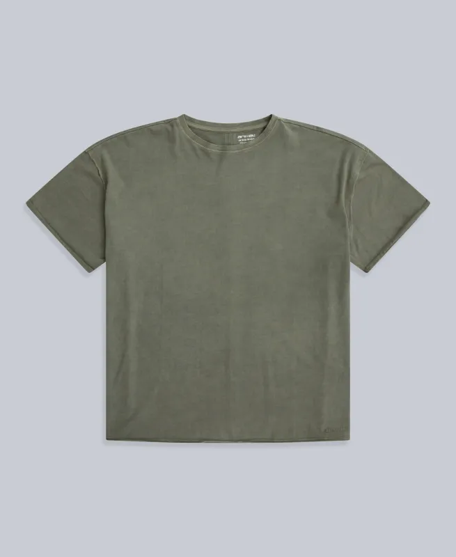 Harper Womens Oversized T-Shirt - Khaki sold by Animal