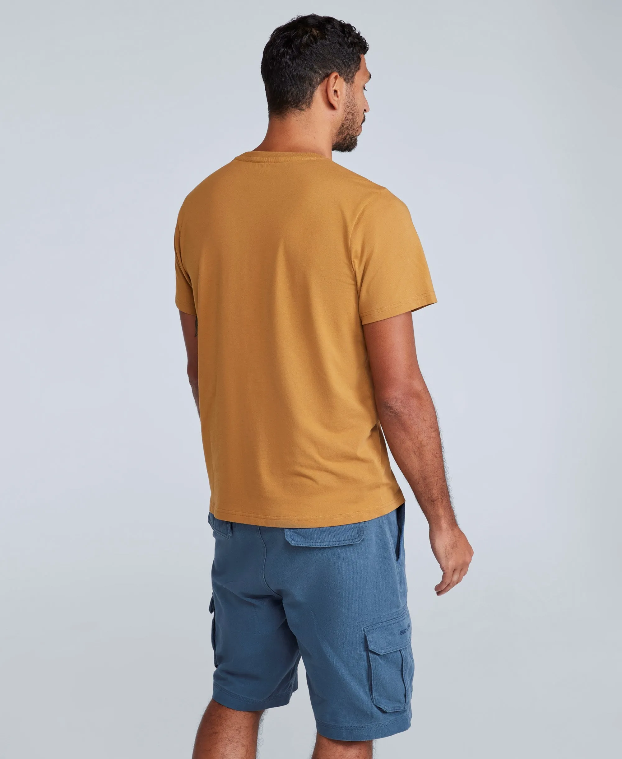 Classico Mens T-Shirt - Mustard sold by Animal product image thumbnail 2
