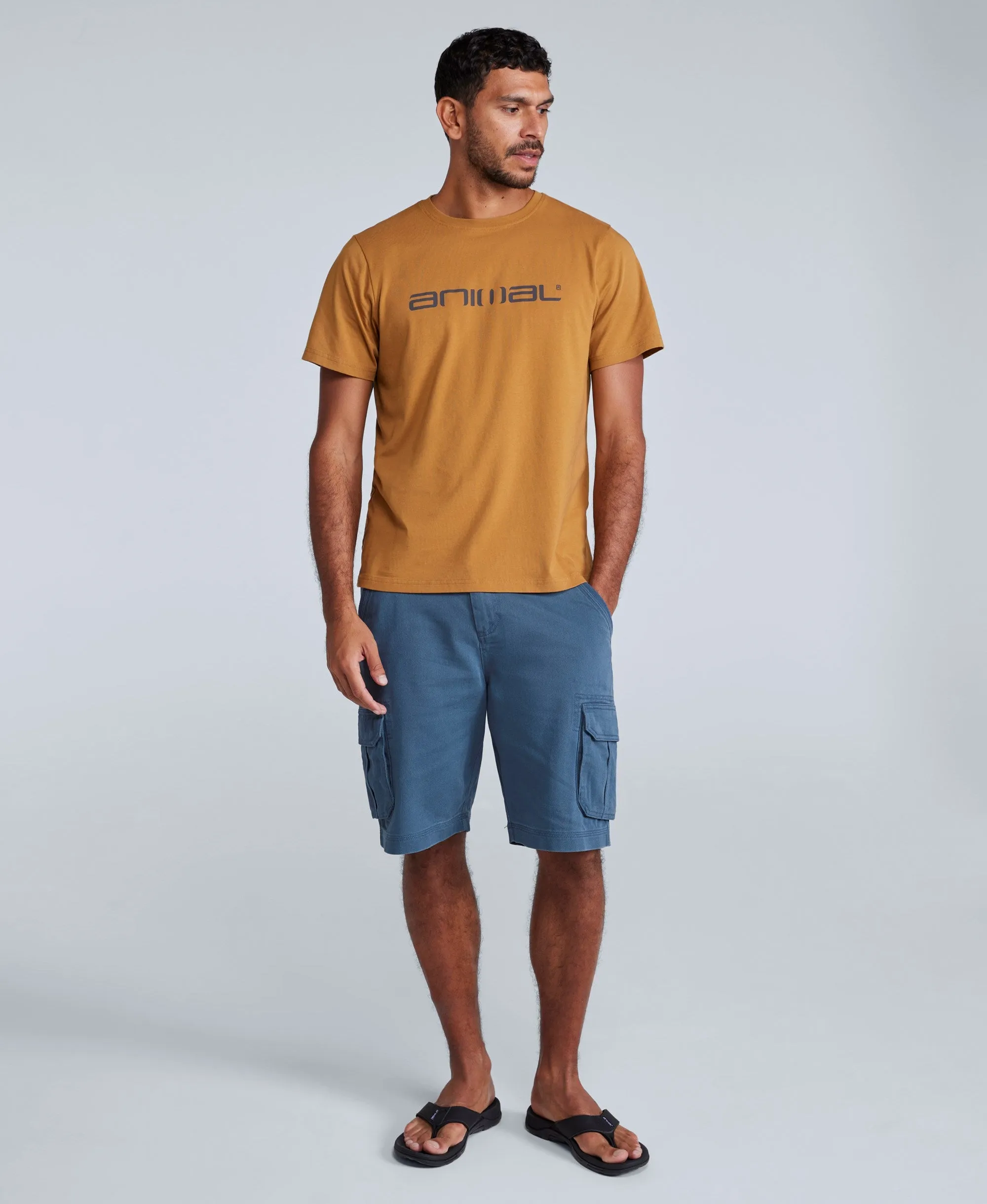 Classico Mens T-Shirt - Mustard sold by Animal product image thumbnail 4