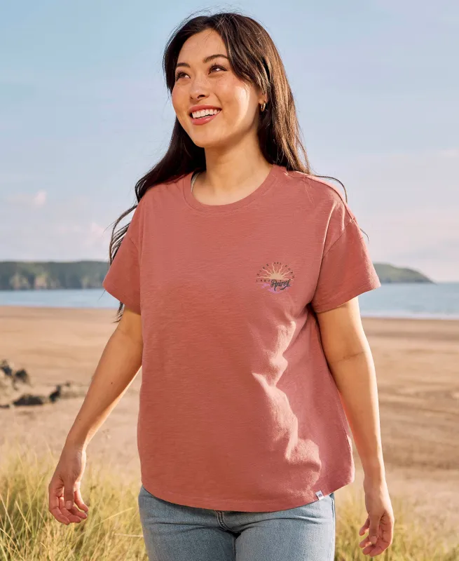 Phoenix Womens T-Shirt - Dark Pink sold by Animal