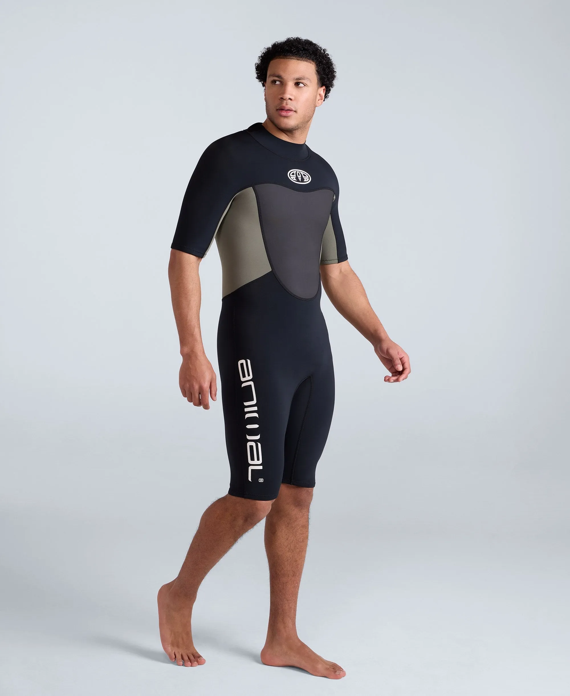 Slater Mens 2mm Shorty Wetsuit - Black sold by Animal product image thumbnail 3