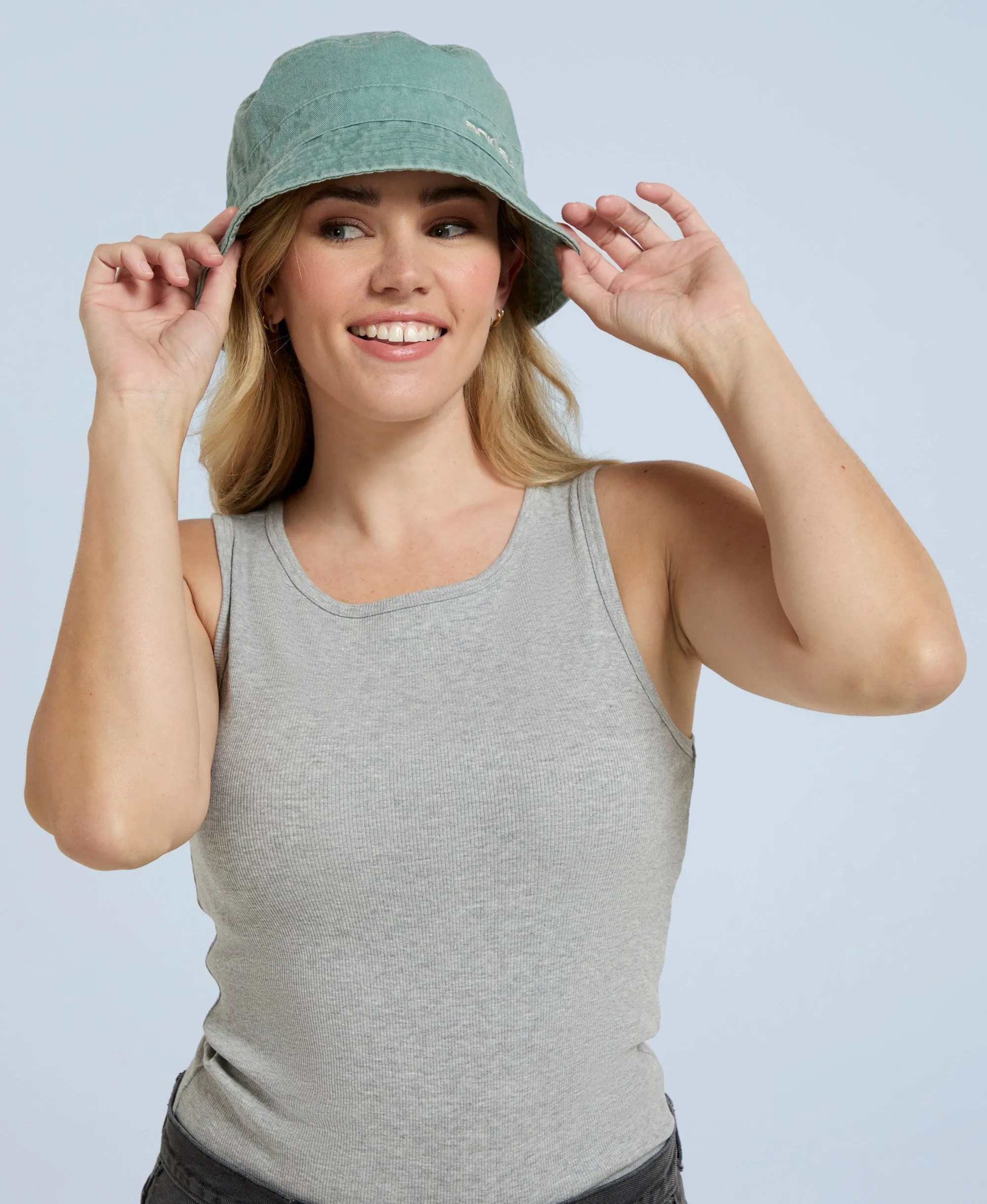 Indie Womens Bucket Hat - Pale Green sold by Animal