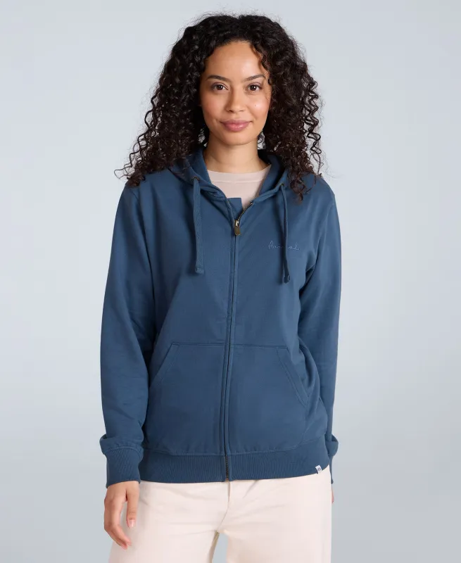 Nikki Womens Zip Hoodie - Dark Blue sold by Animal