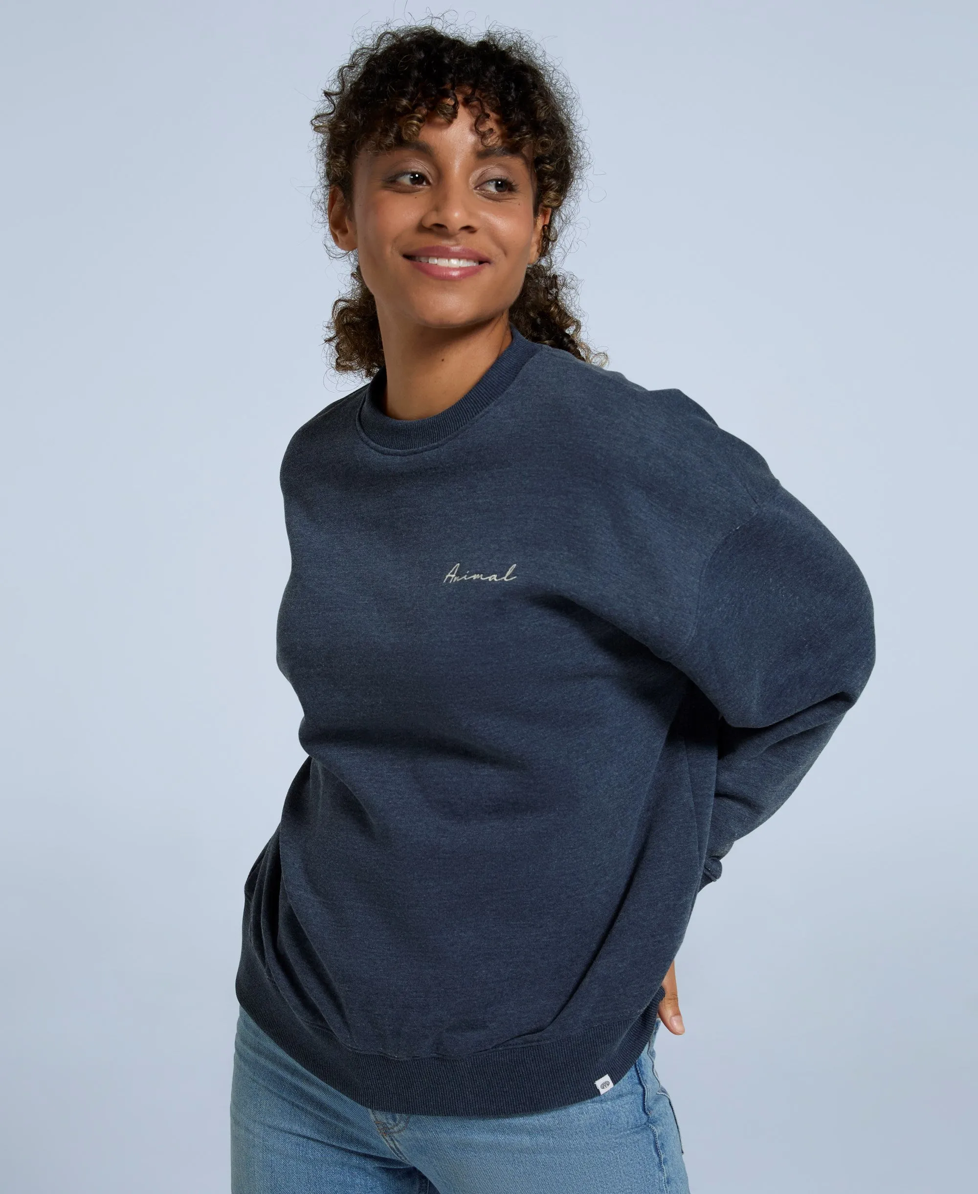 Dakota Womens Sweatshirt - Blue sold by Animal product image thumbnail 2