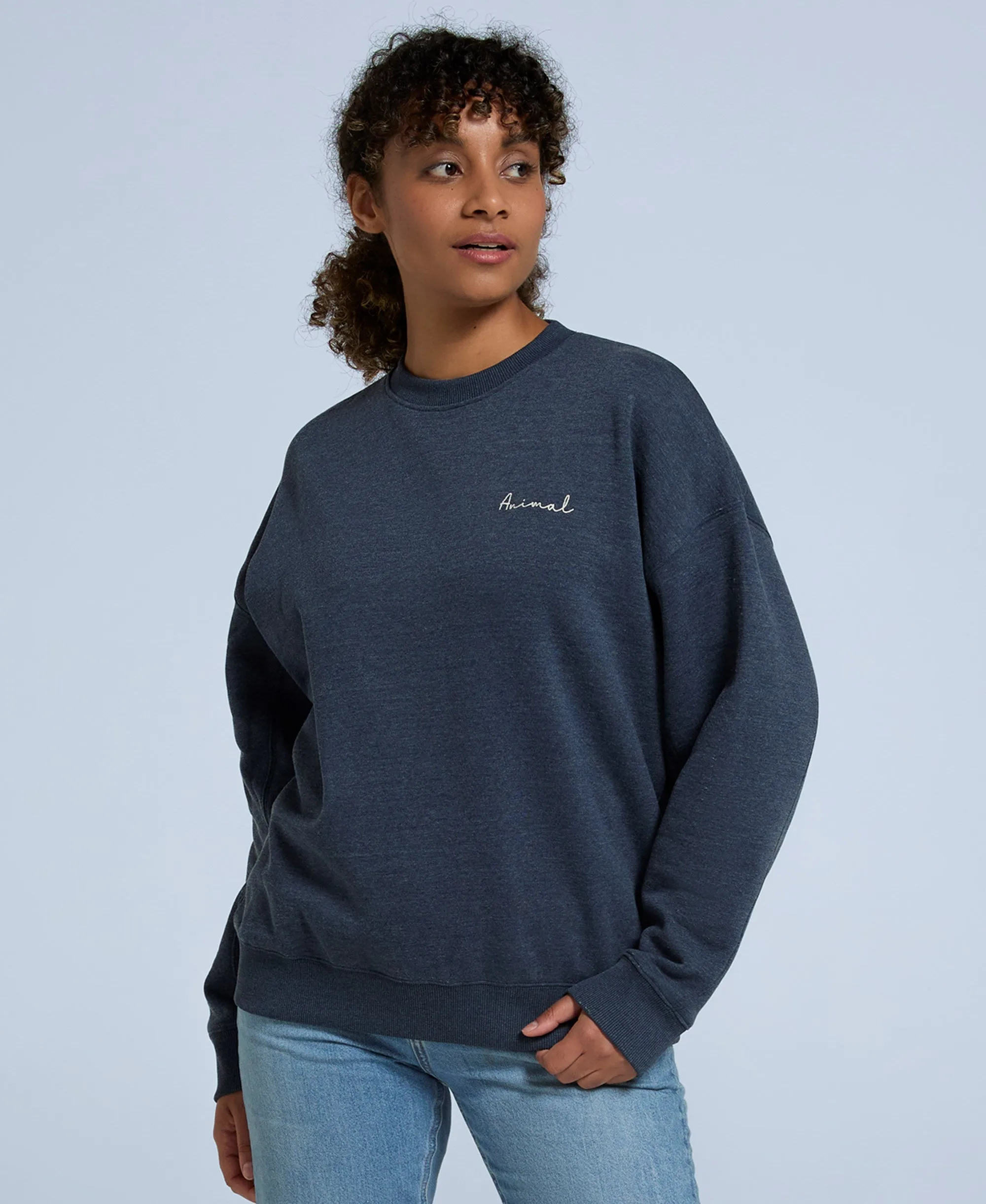 Dakota Womens Sweatshirt - Blue sold by Animal product image thumbnail 4