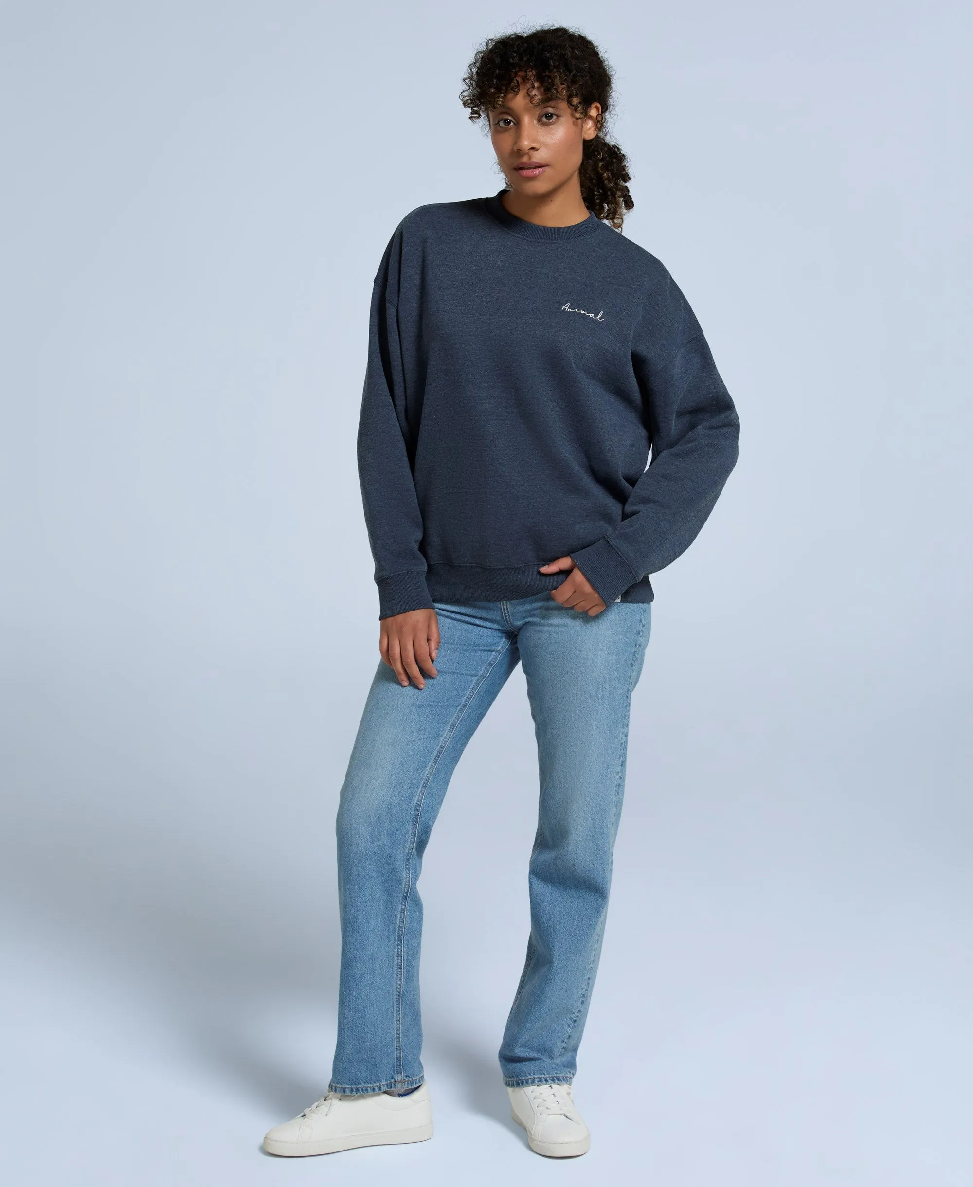 Dakota Womens Sweatshirt - Blue sold by Animal product image thumbnail 3
