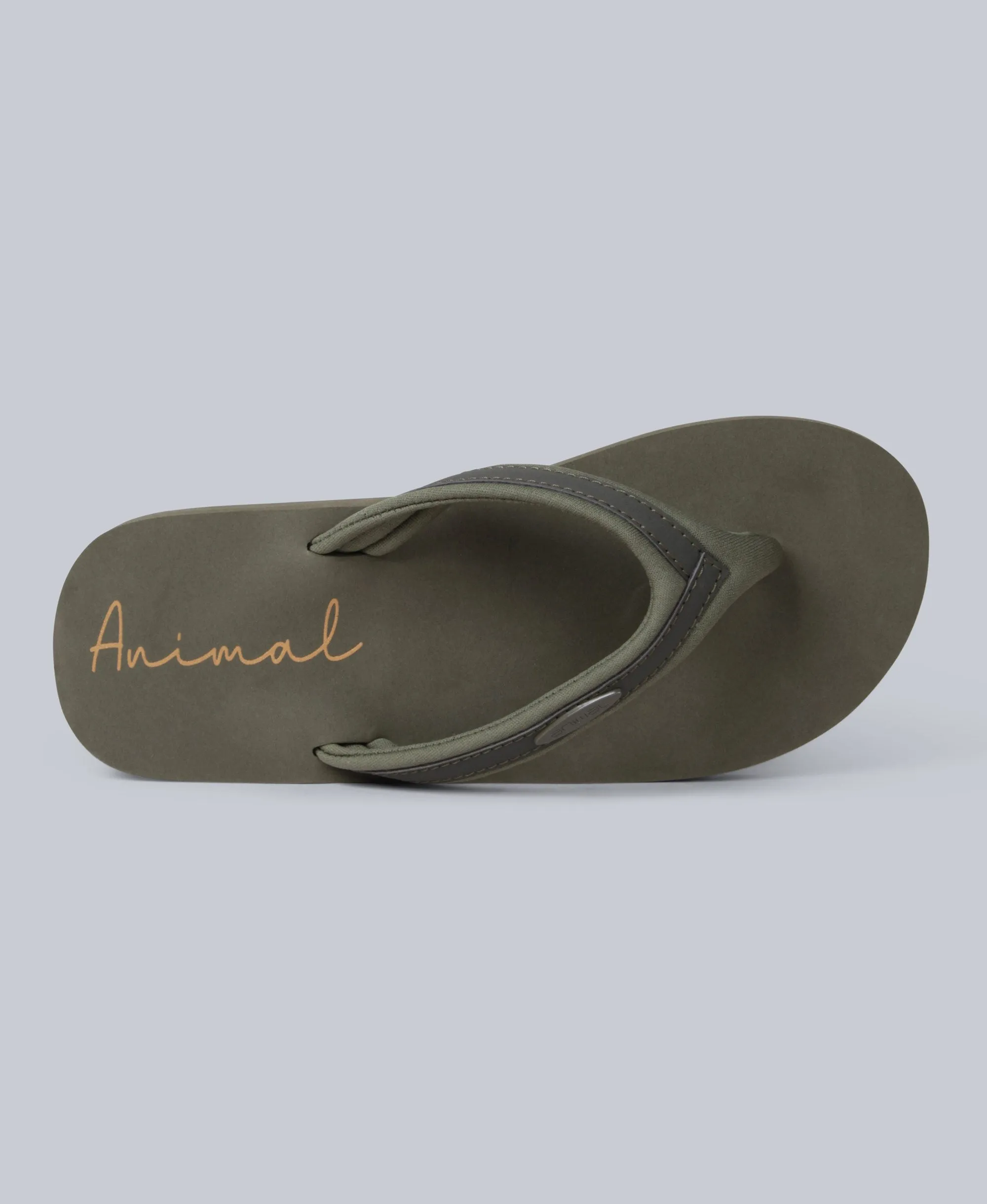 Swish Womens Flip-Flops - Dark Khaki sold by Animal product image thumbnail 2
