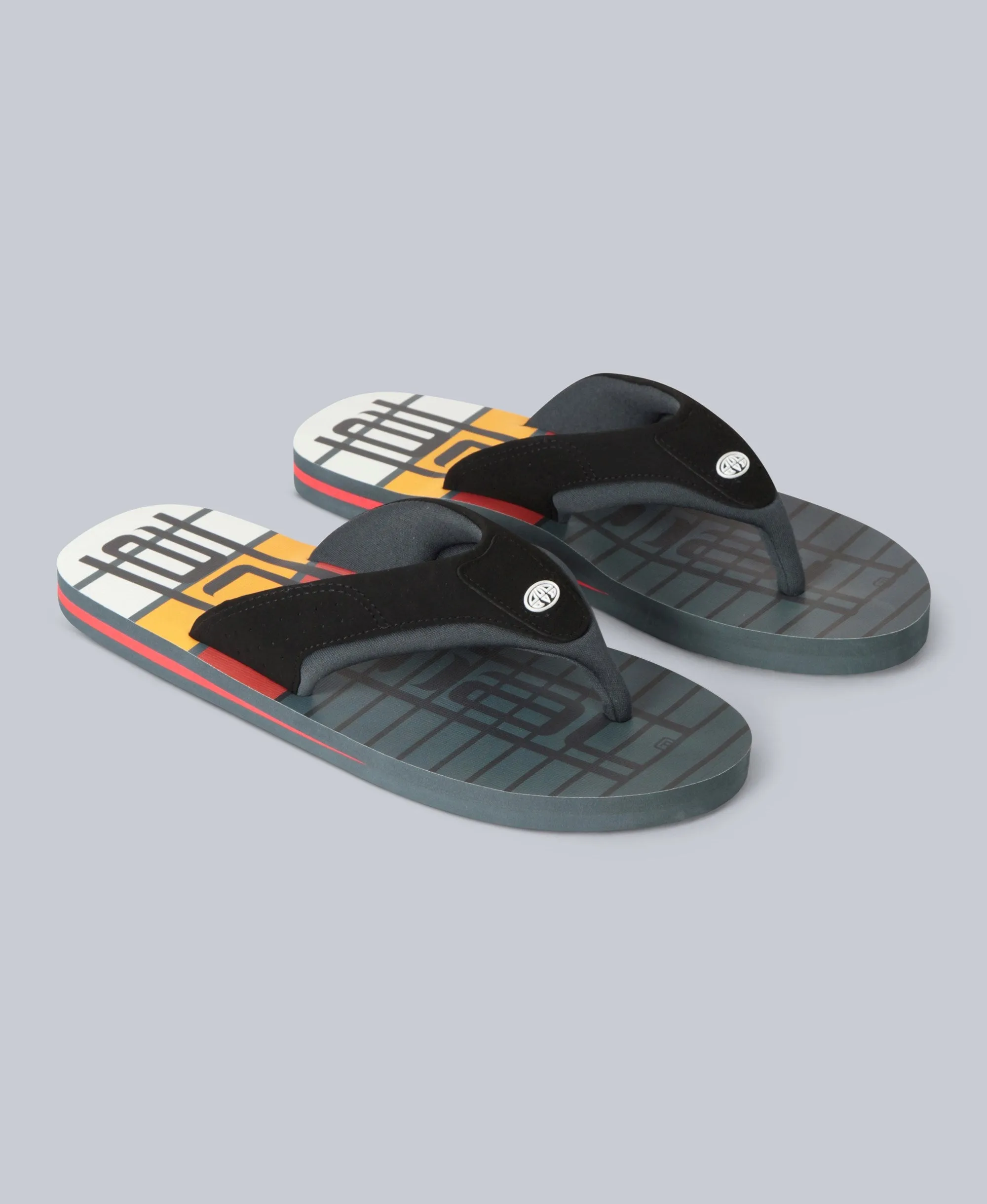 Jekyl Mens Flip-Flops - Dark Grey sold by Animal product image thumbnail 2