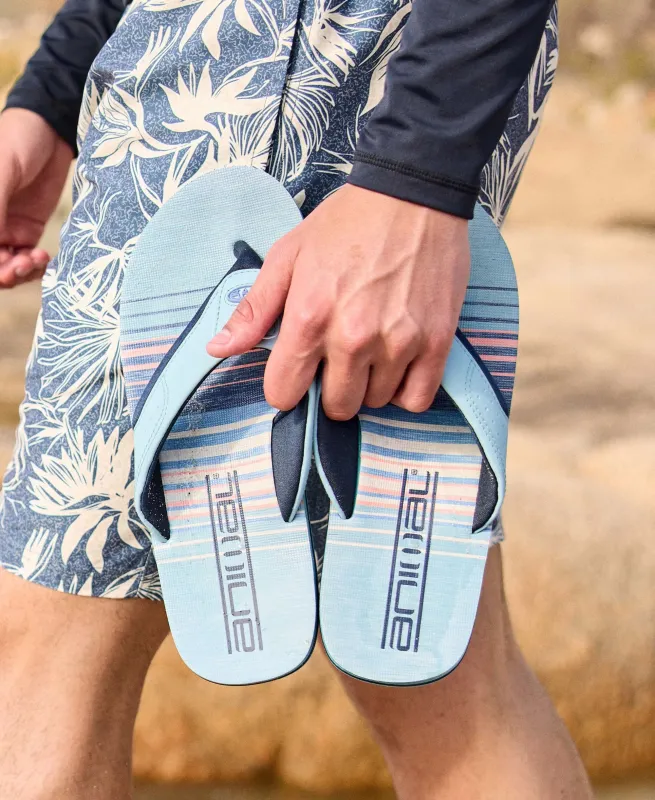 Jekyl Mens Flip-Flops - Chrome sold by Animal