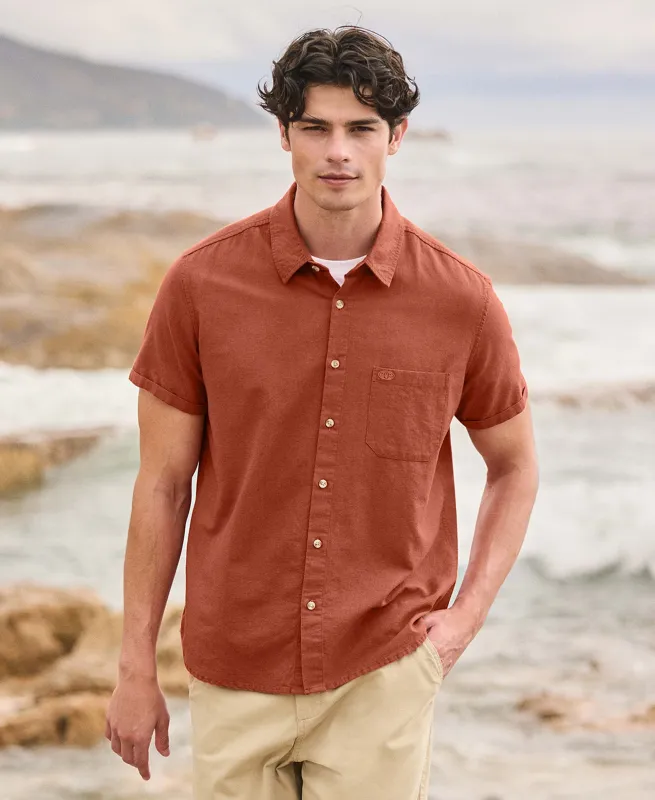 Bayside Mens Shirt - Rust sold by Animal