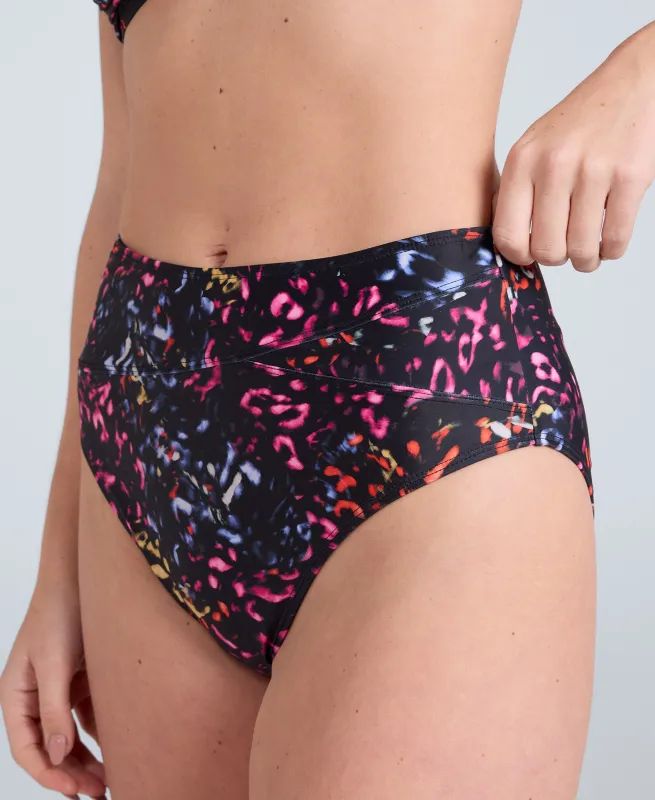 Bondi Womens Wrap Bikini Bottoms - Jet Black sold by Animal