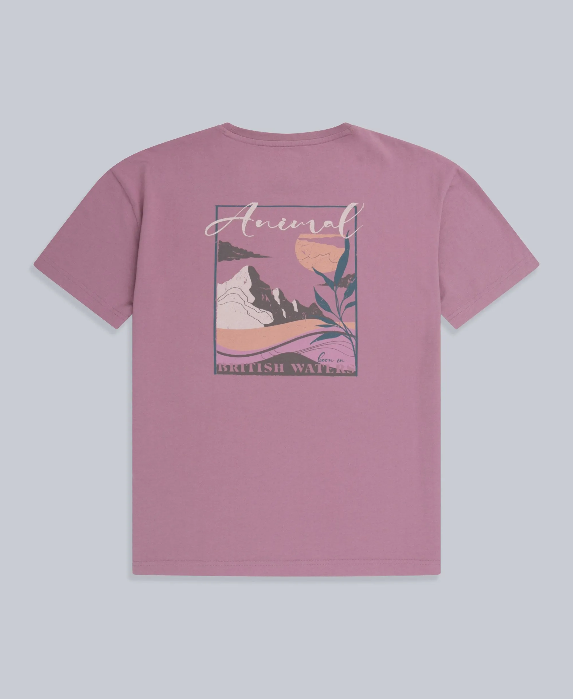 Leena Womens Boxy T-Shirt - Grape sold by Animal product image thumbnail 5