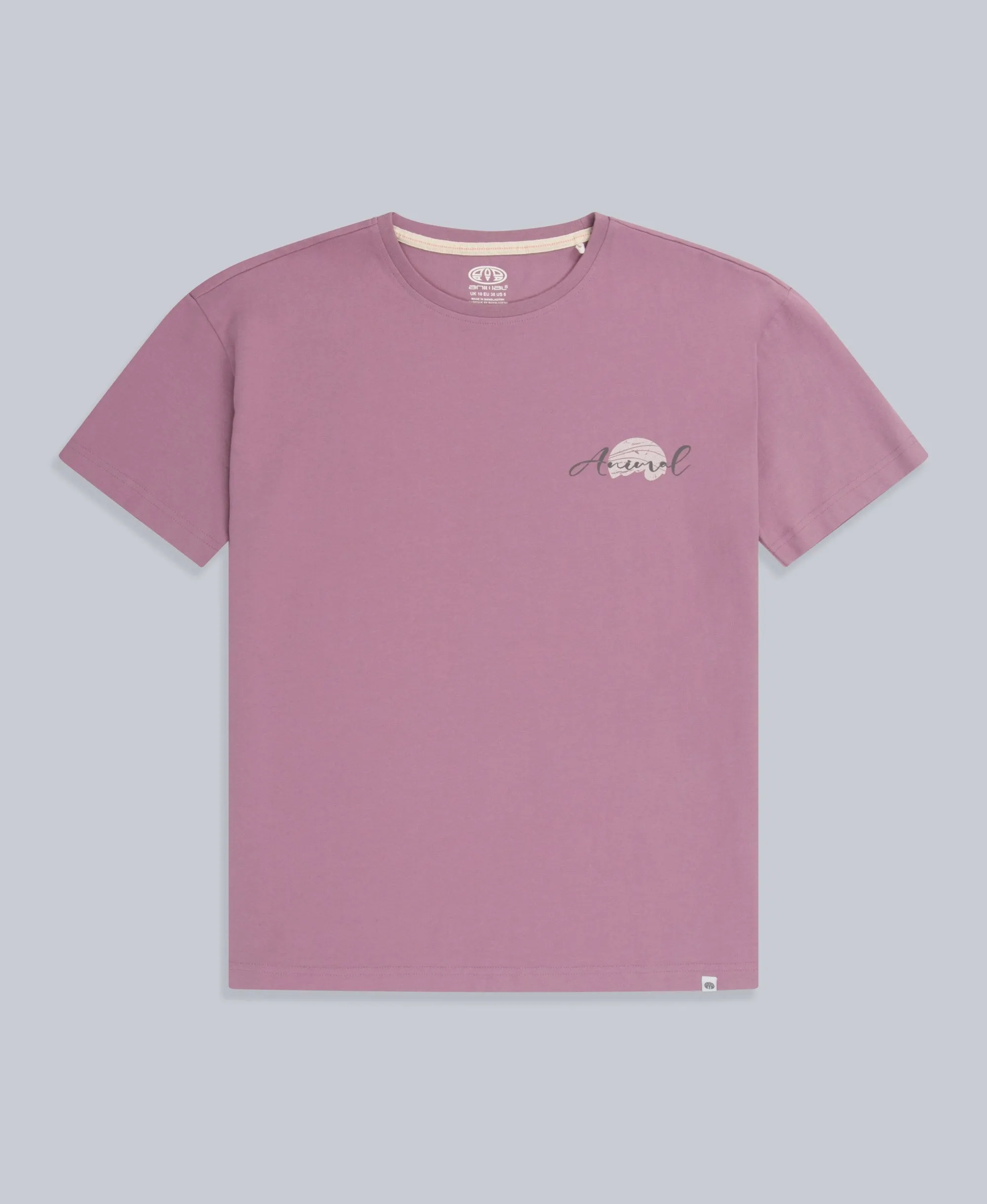 Leena Womens Boxy T-Shirt - Grape sold by Animal product image thumbnail 4