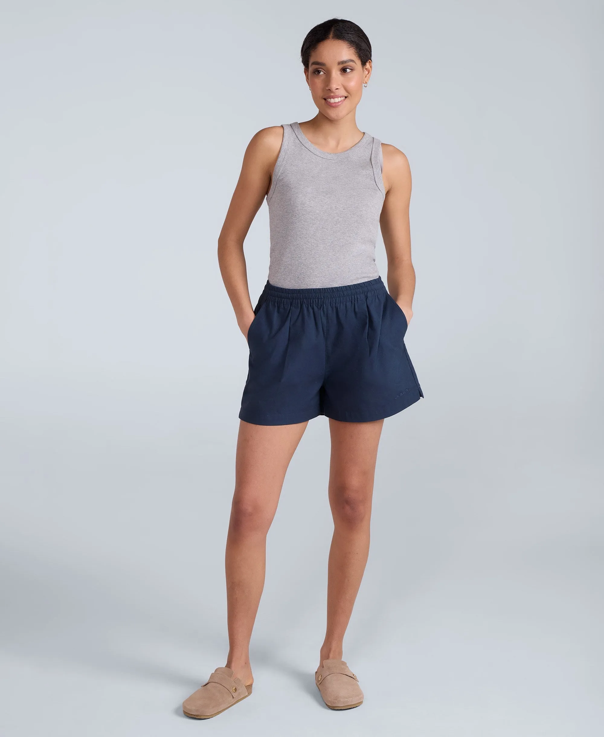 Cotton Comfort Womens Shorts - Dark Blue sold by Animal product image thumbnail 2