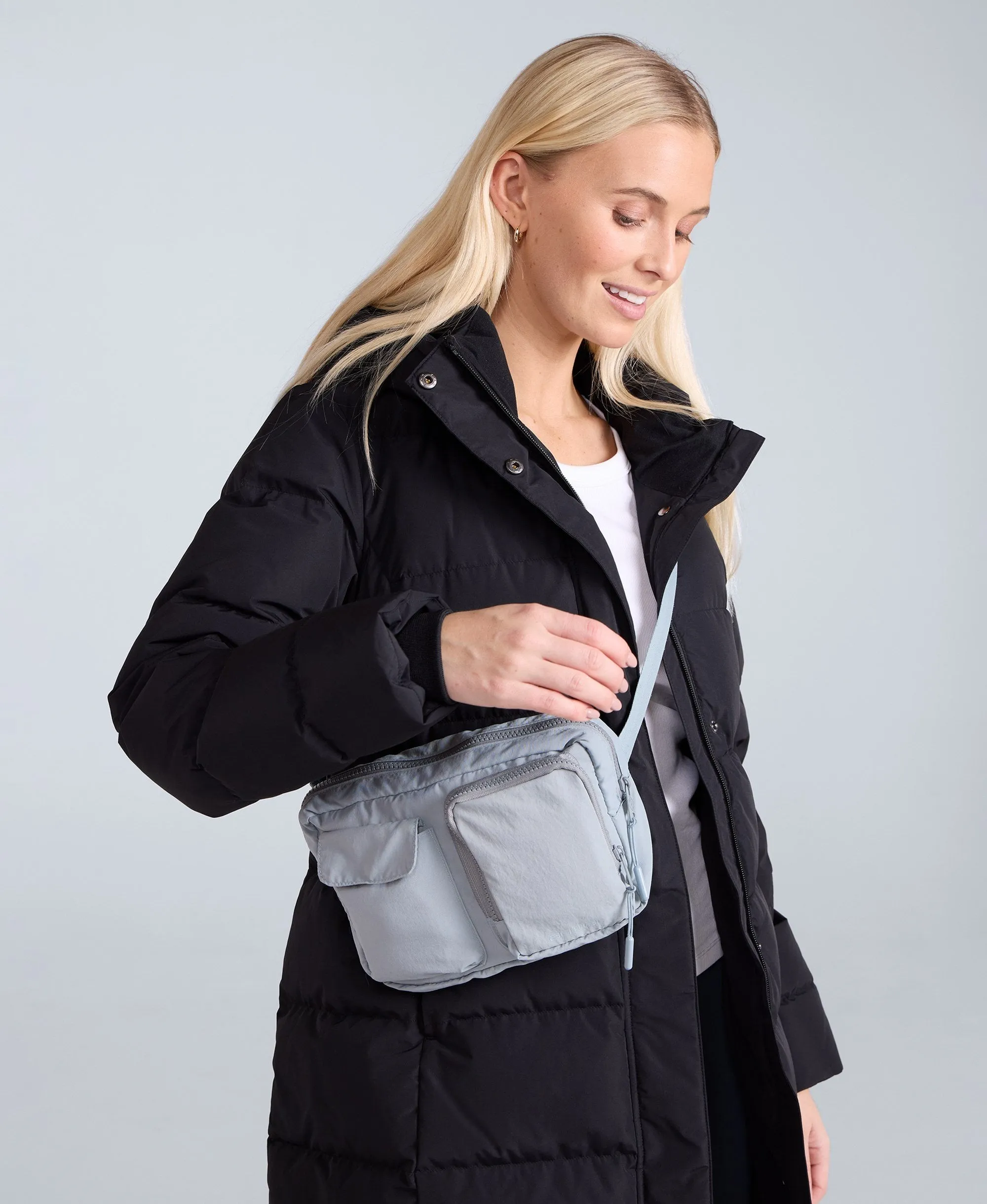 Multi Pocket Crossbody Bag - Pale Blue sold by Animal product image thumbnail 2