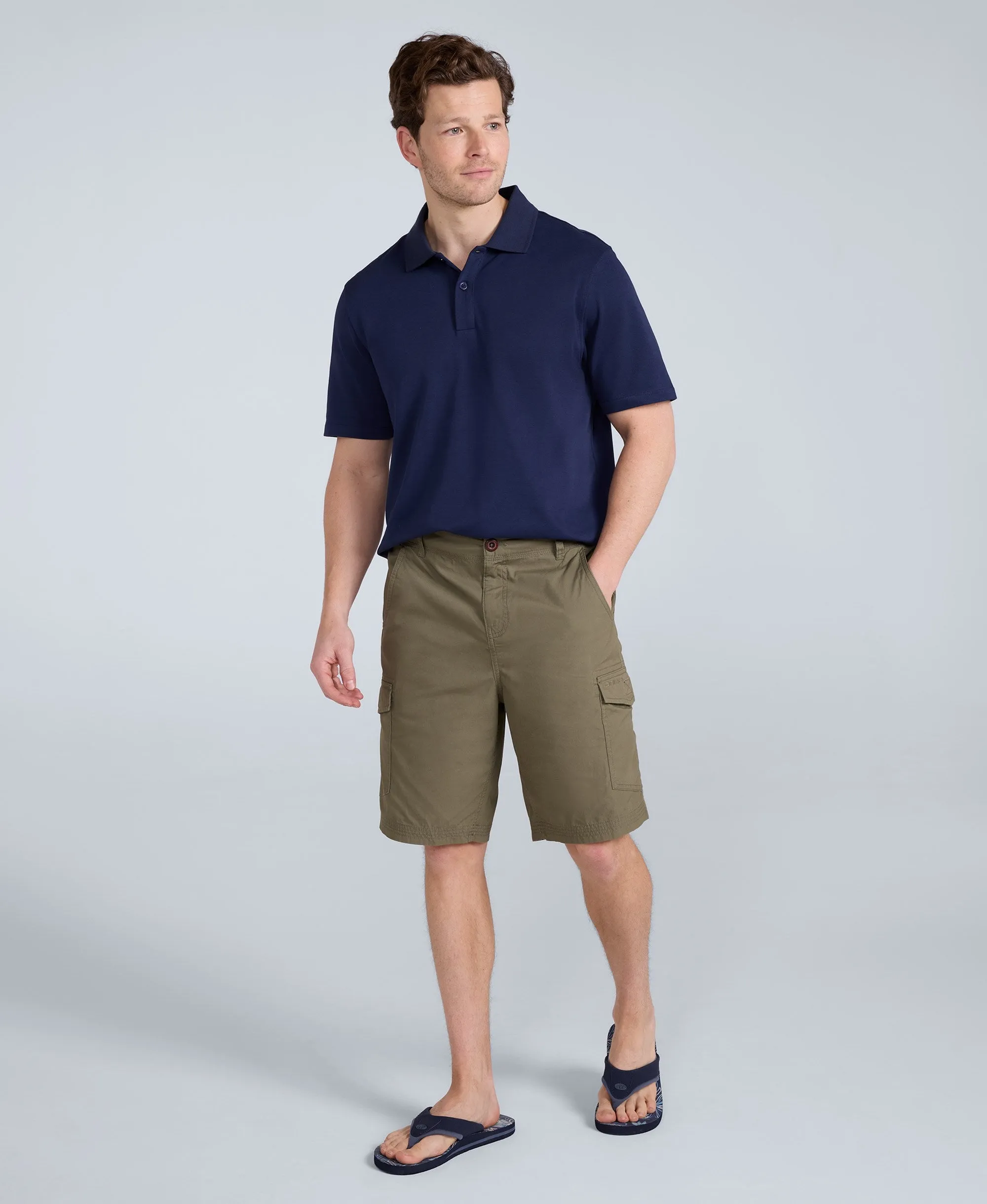 Atlantis Mens Cargo Shorts - Khaki sold by Animal product image thumbnail 2