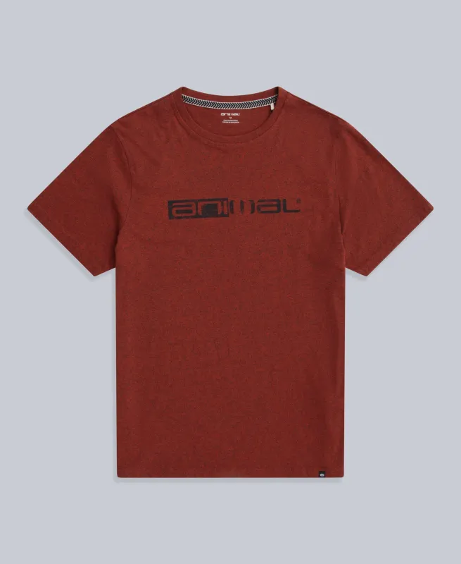 Jacob Mens T-Shirt - Red sold by Animal