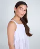 Linen Womens Midi Dress - White sold by Animal