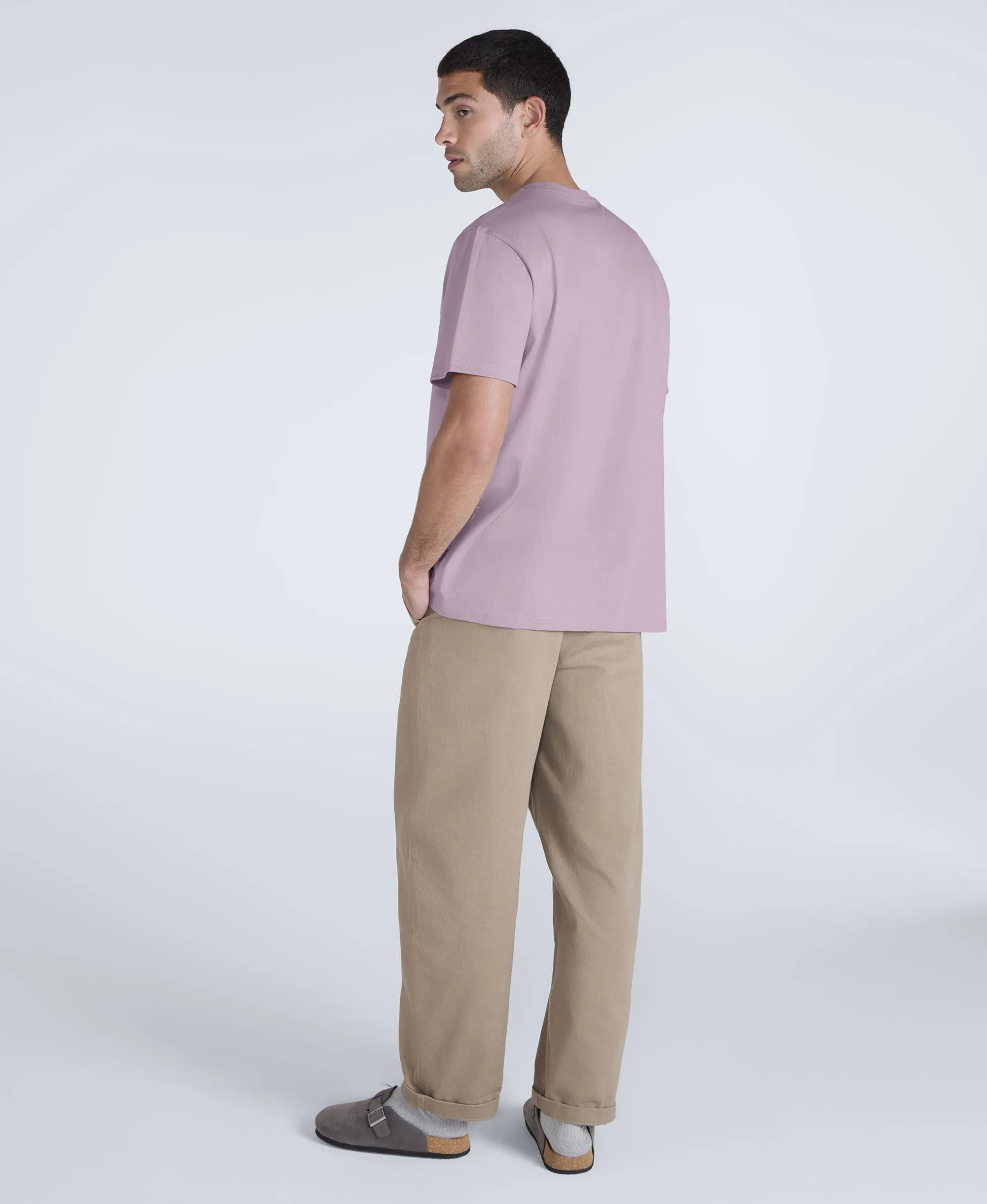 Chase Mens Summer Relaxed T-Shirt - Dark Pink sold by Animal product image thumbnail 4