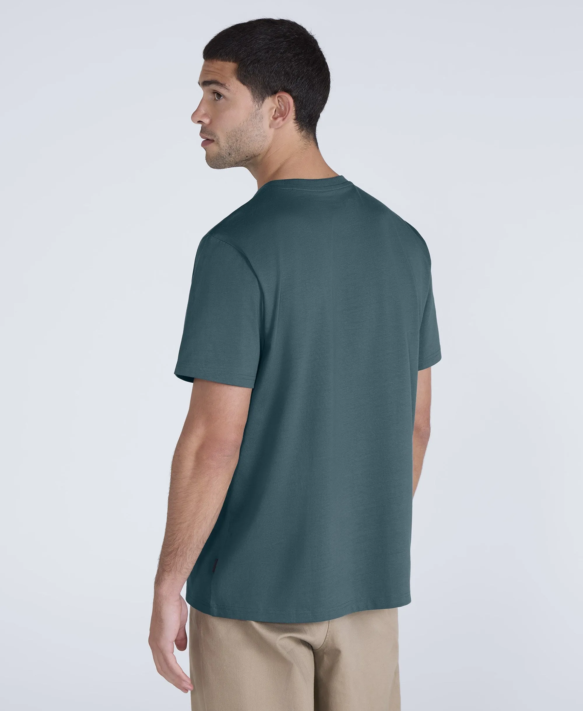 Chase Mens Plain Relaxed T-Shirt - Navy sold by Animal product image thumbnail 3