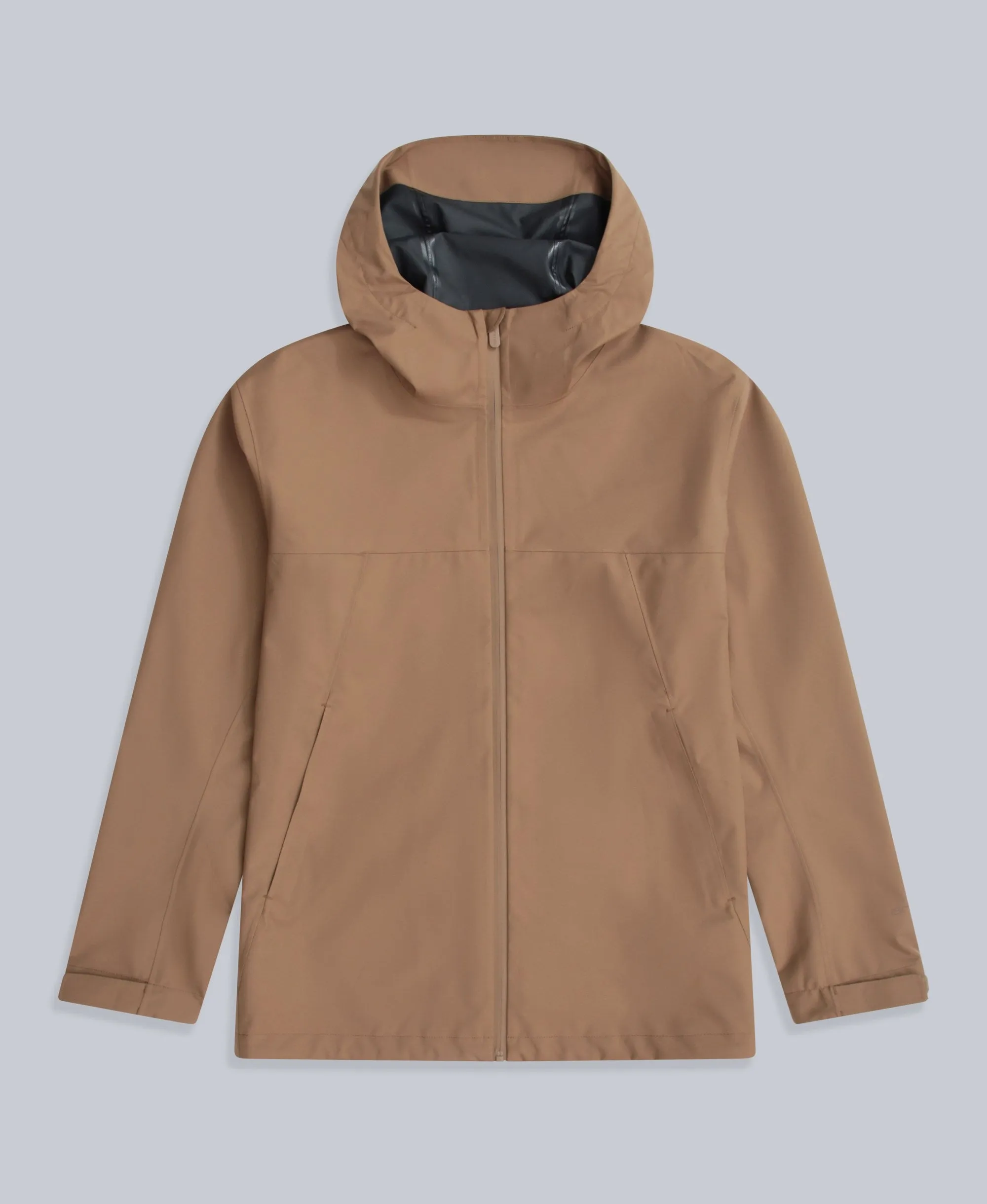 Elements Mens 2.5 Layer Waterproof Jacket - Tan sold by Animal