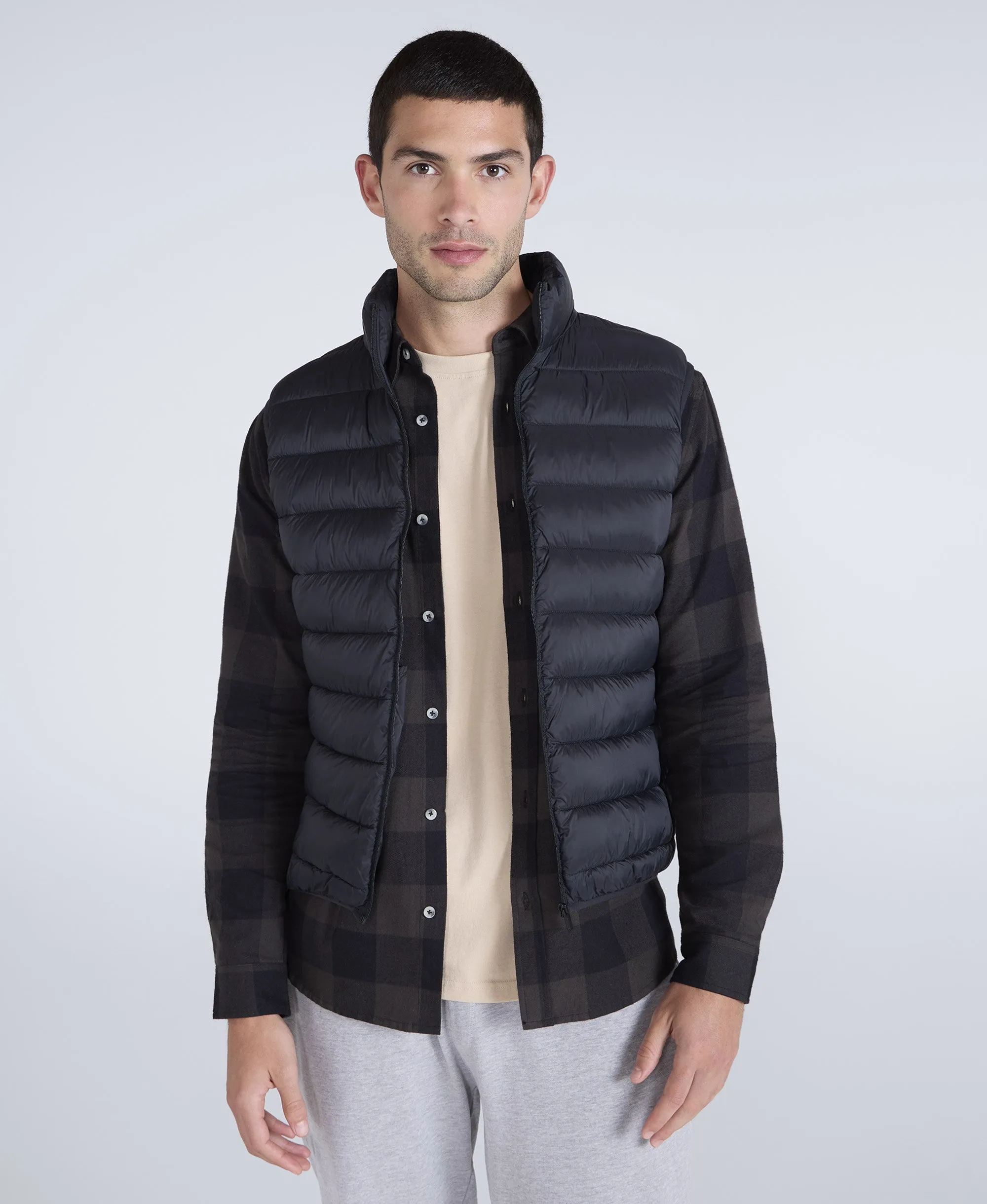 Light Cosi Mens Gilet - Black sold by Animal