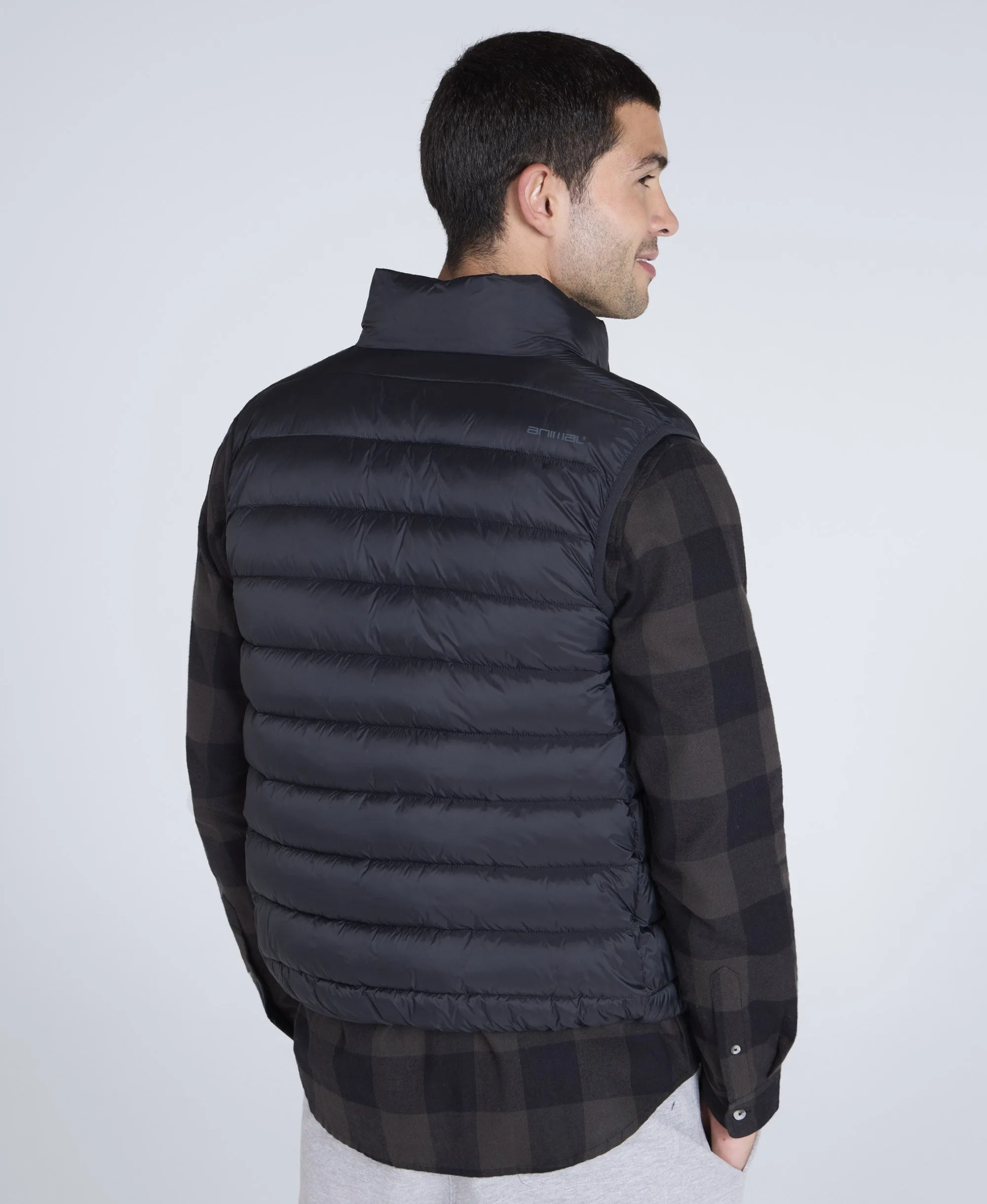 Light Cosi Mens Gilet - Black sold by Animal product image thumbnail 3