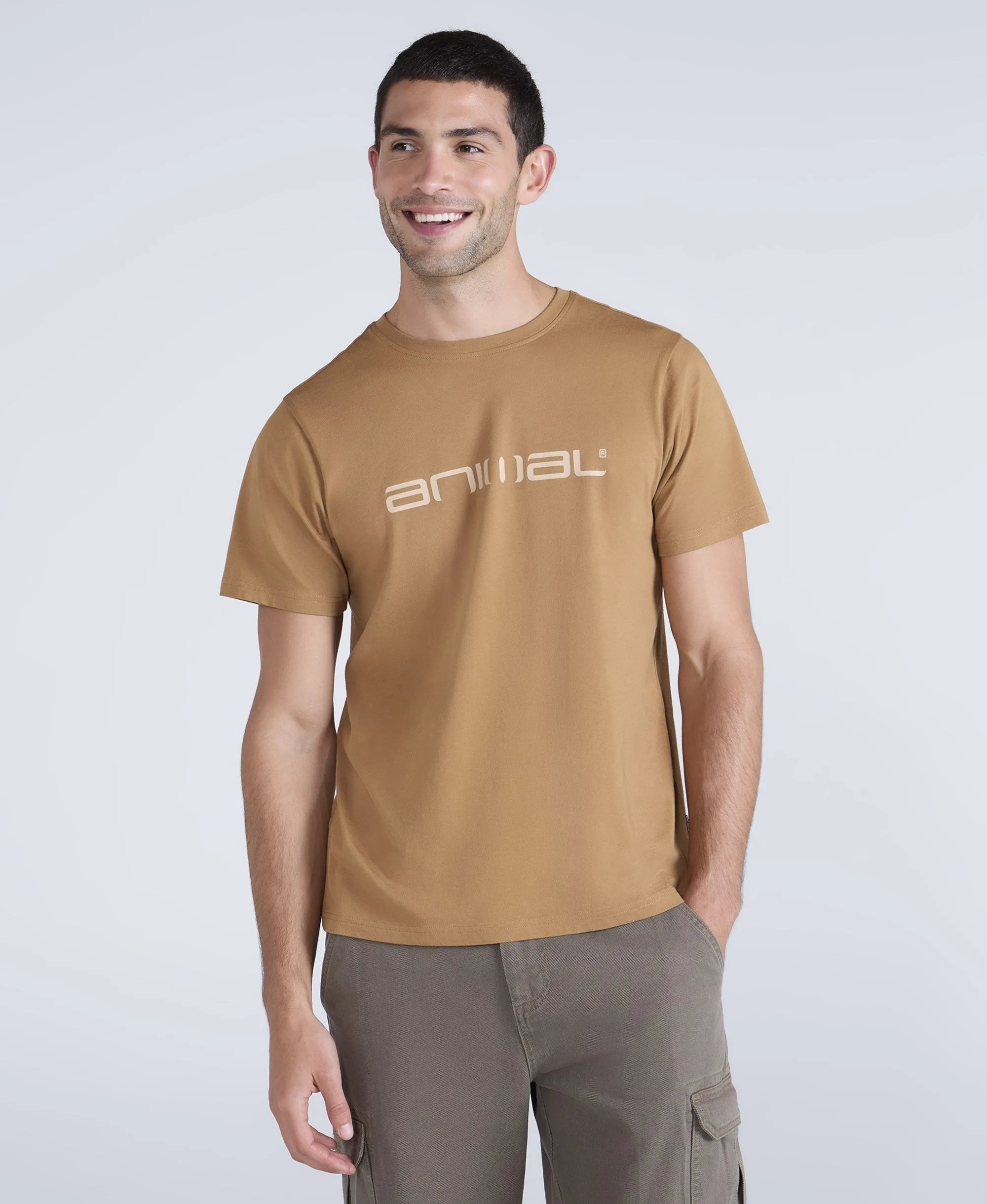 Classico Mens T-Shirt - Tan sold by Animal