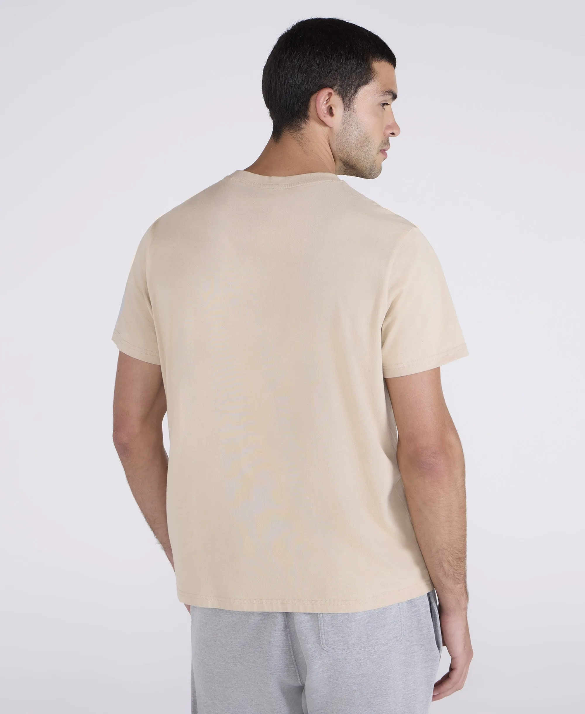 Icon Mens Logo T-Shirt - Off White sold by Animal product image thumbnail 3