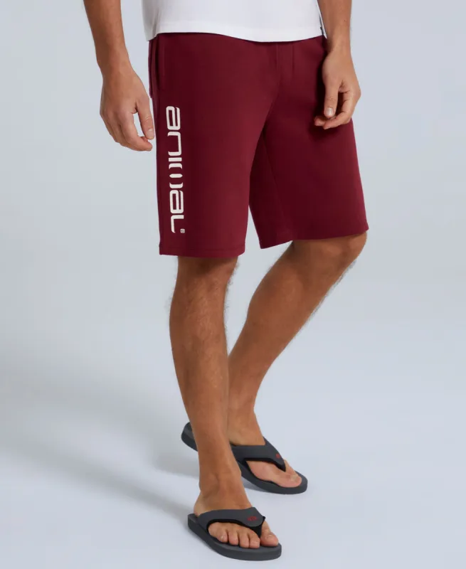 Unwind Mens Organic Shorts - Burgundy sold by Animal