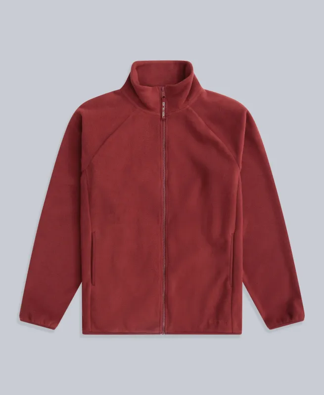 Stockholm Mens Full-Zip Fleece - Red sold by Animal