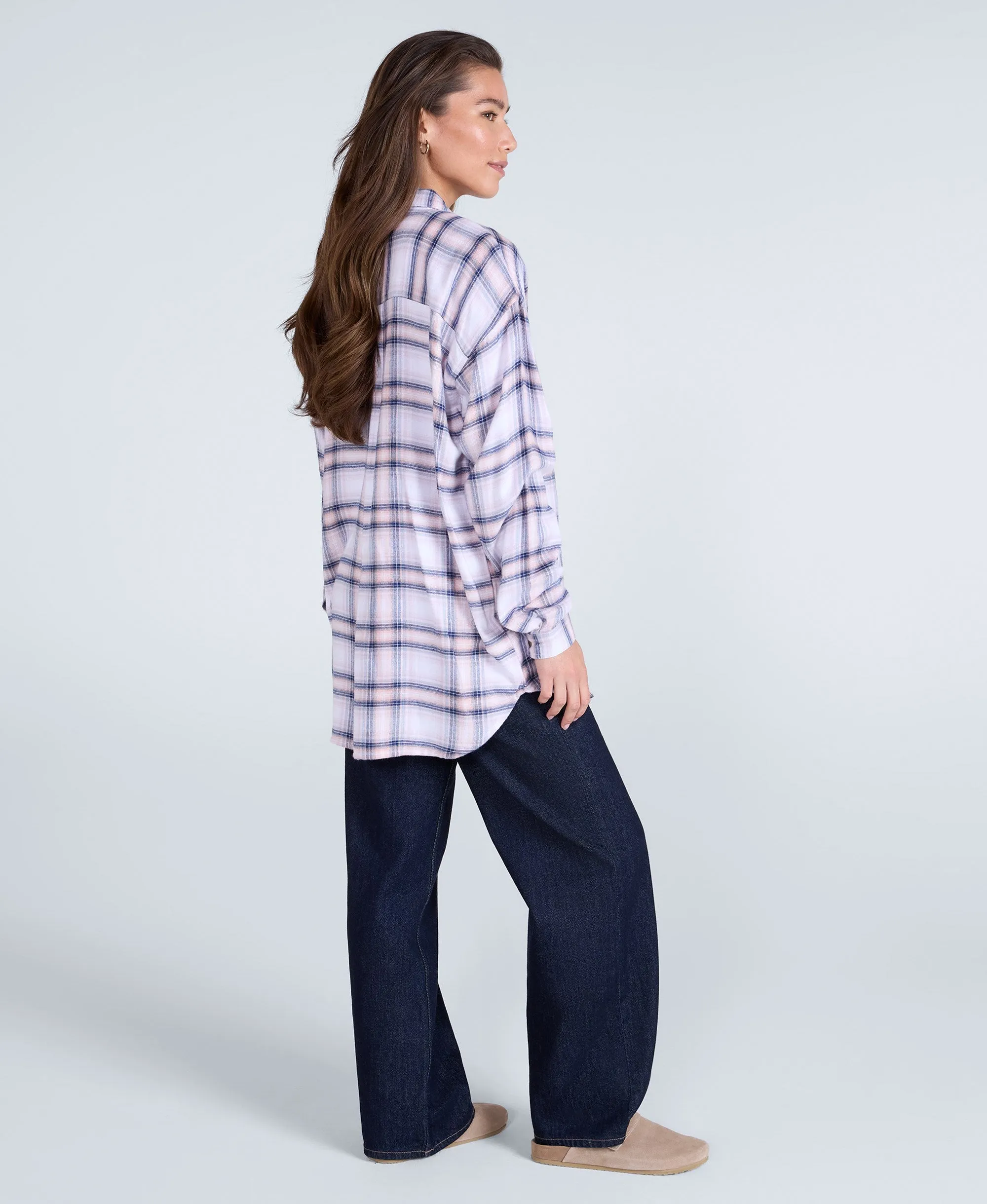 Masie Womens Supersoft Relaxed Fit Shirt - Dark Purple sold by Animal product image thumbnail 4