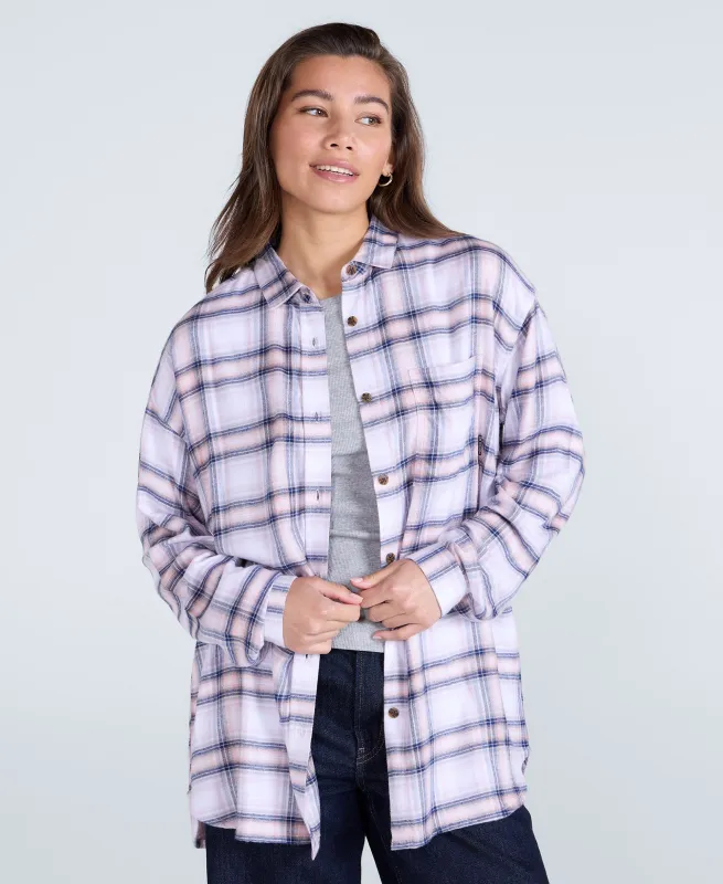 Masie Womens Supersoft Relaxed Fit Shirt - Dark Purple sold by Animal