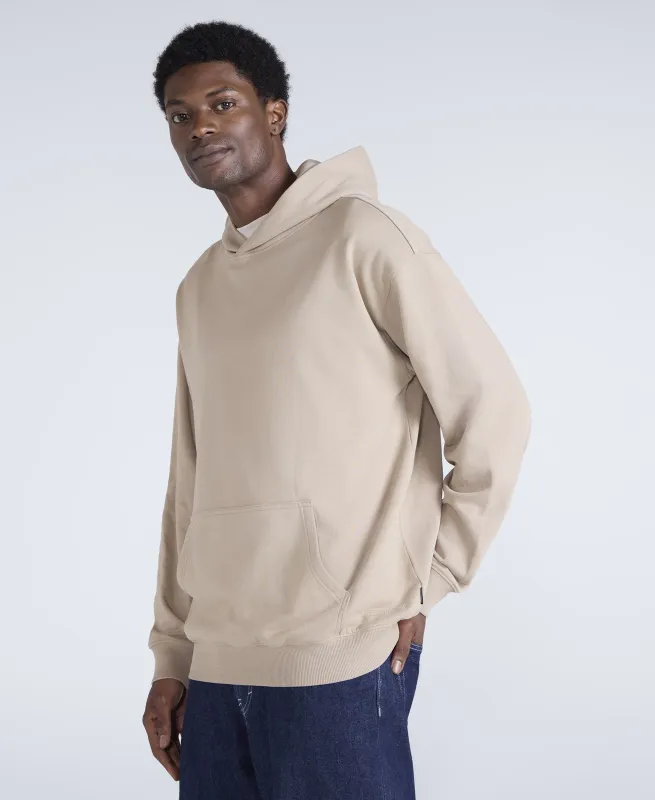Icon Mens Drop Shoulder Hoodie - Light Beige sold by Animal