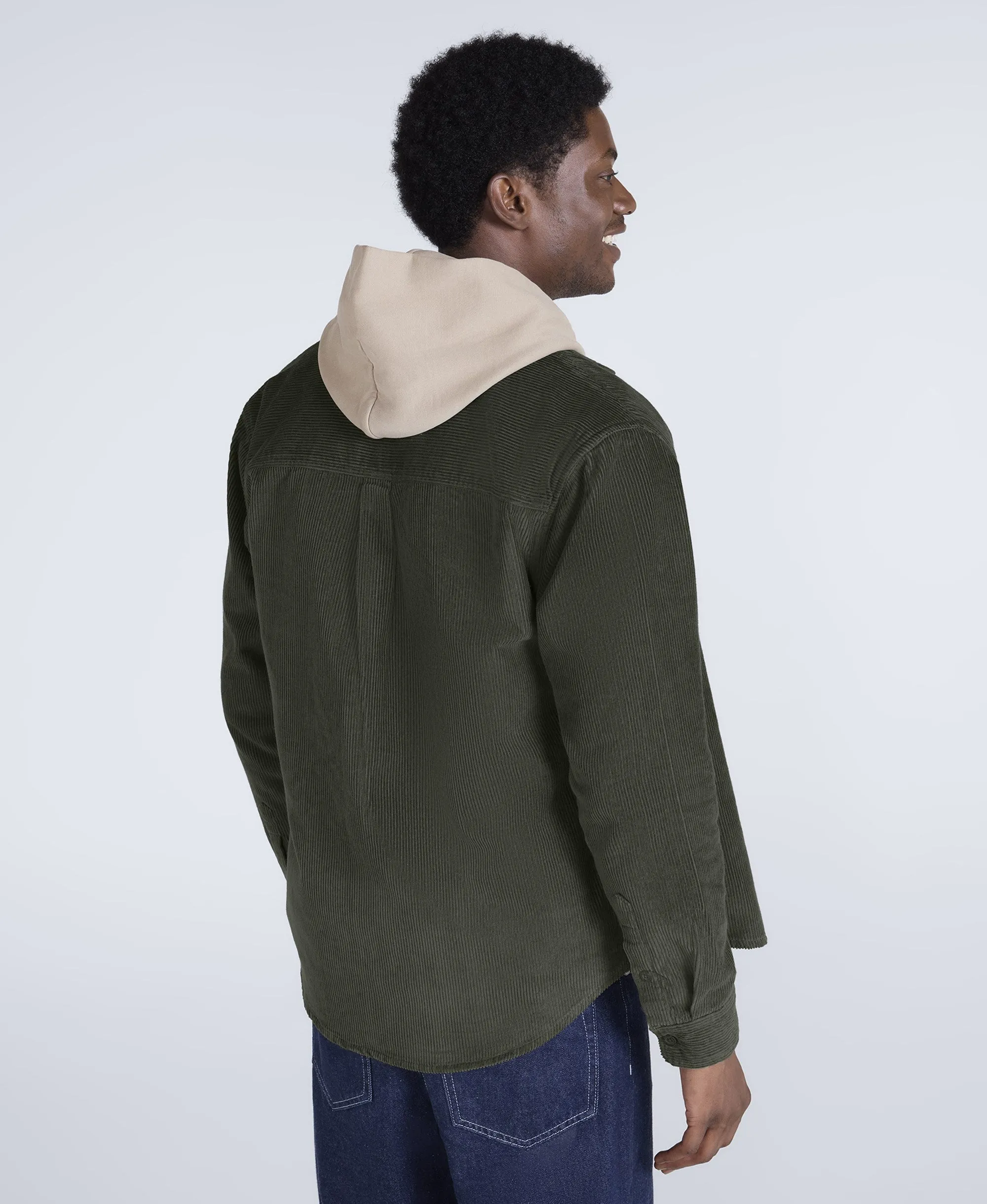 Lewis Mens Cord Shirt - Khaki sold by Animal product image thumbnail 4