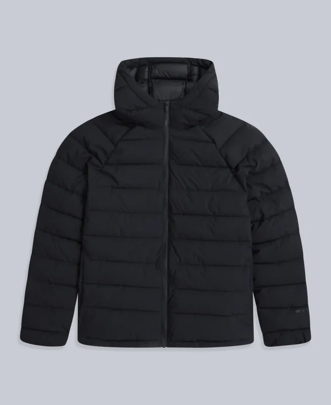 Light Cloud Cosi Hooded Mens Padded Jacket - Black made by Animal