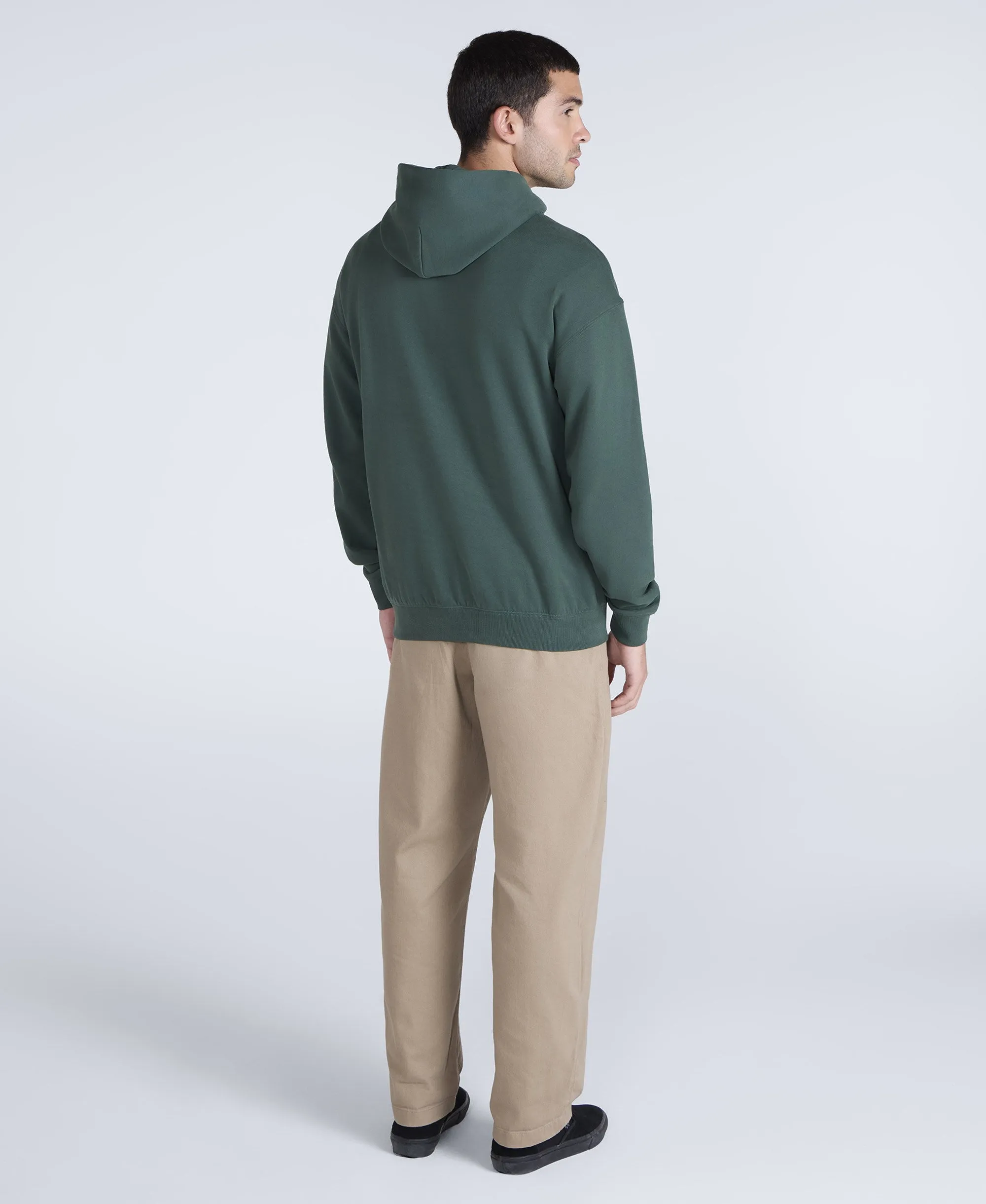 Icon Mens Drop Shoulder Hoodie - Green sold by Animal product image thumbnail 4