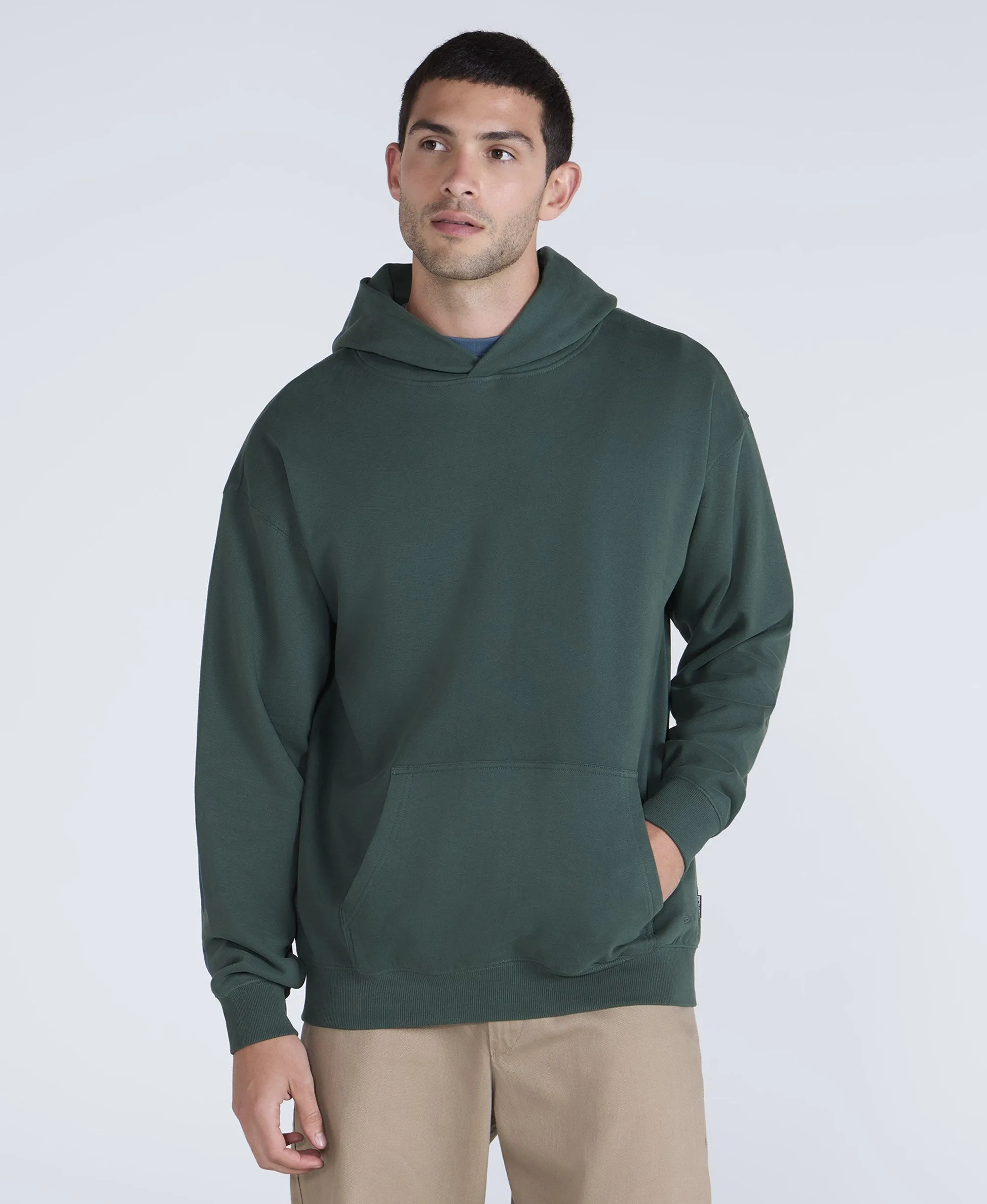 Icon Mens Drop Shoulder Hoodie - Green sold by Animal