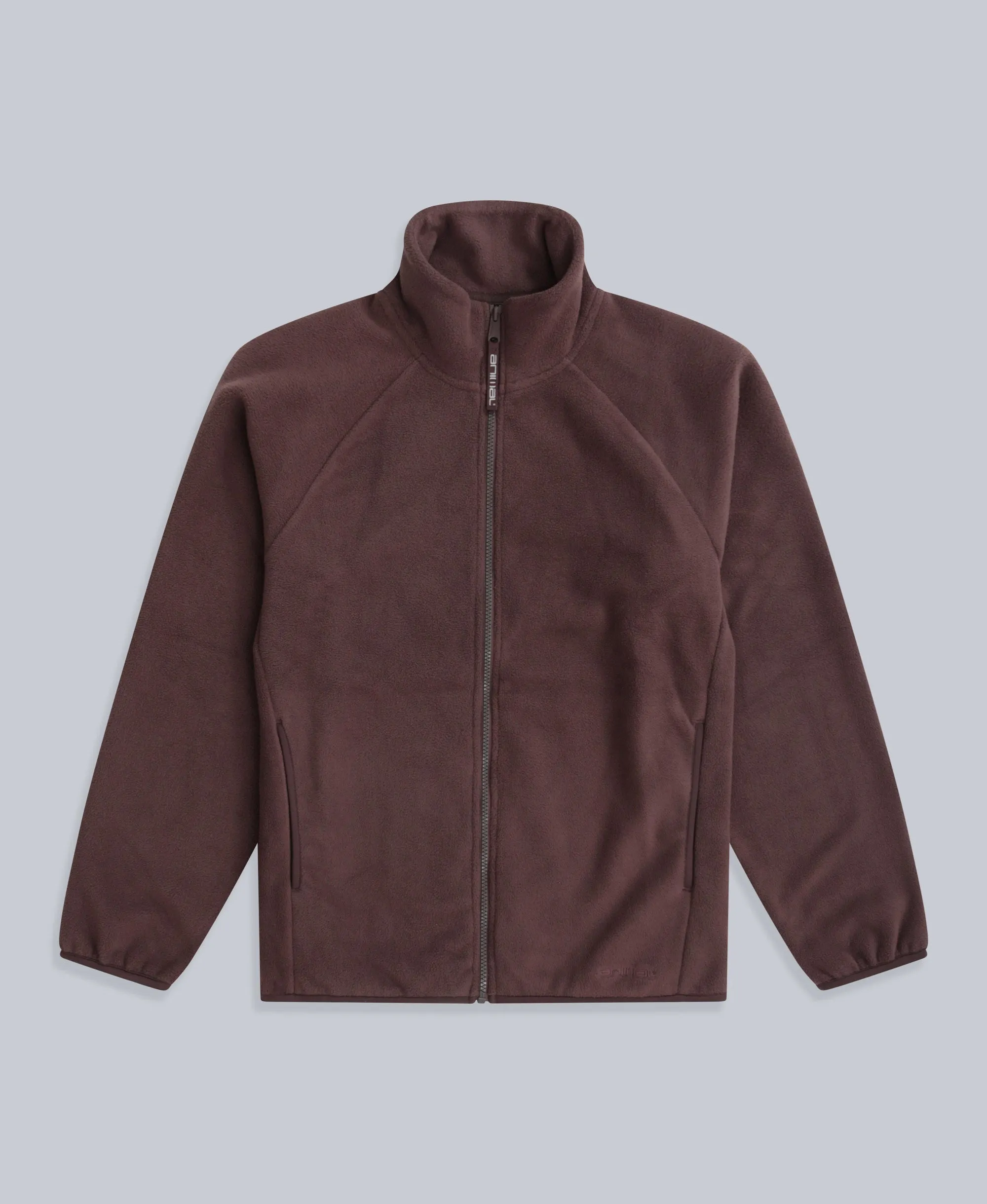 Stockholm Womens Full-Zip Fleece - Brown sold by Animal