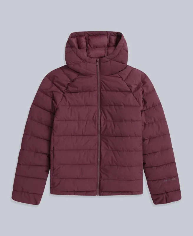 Light Cloud Cosi Hooded Womens Padded Jacket - Burgundy sold by Animal