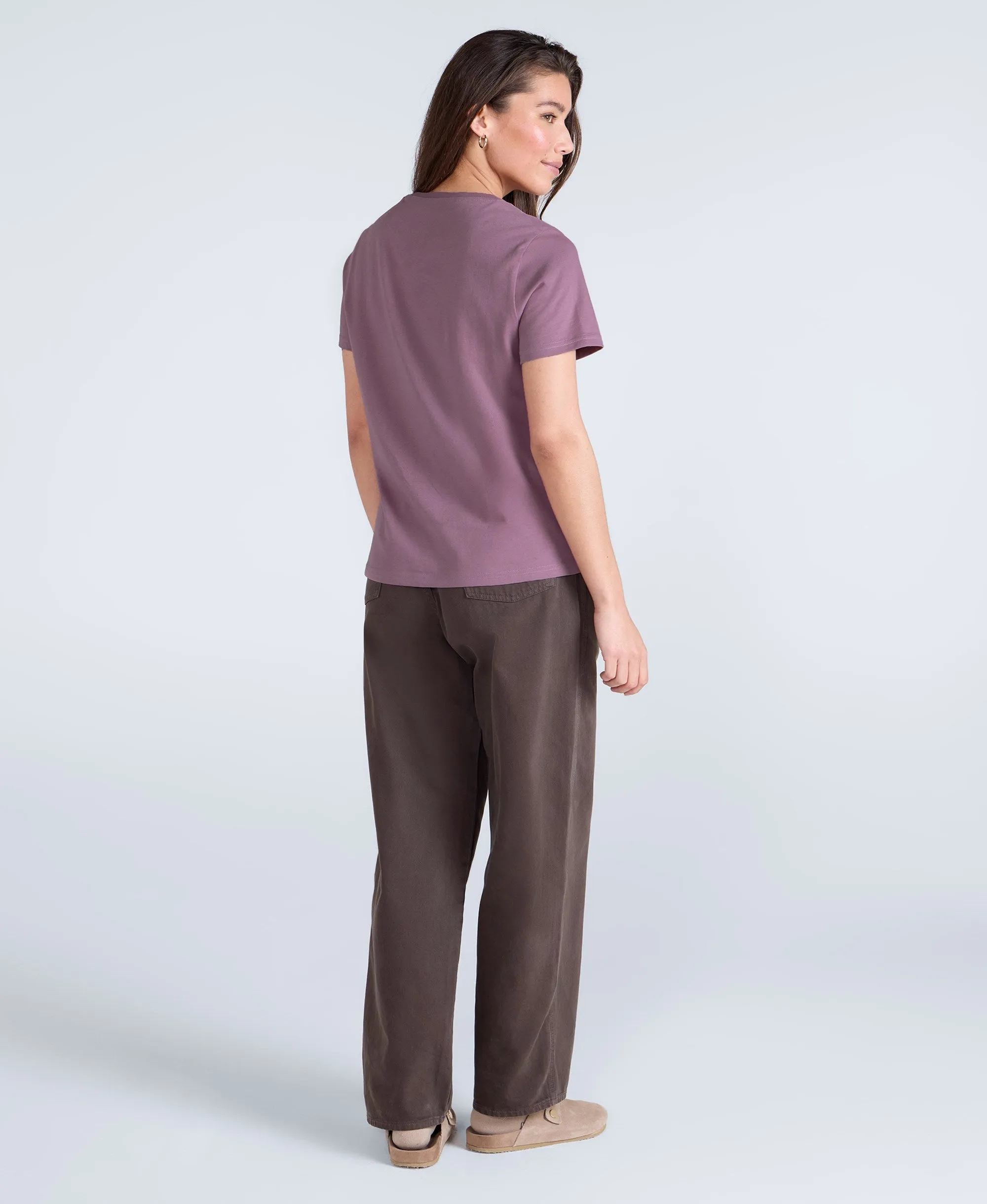 Marina Womens Logo T-Shirt - Purple sold by Animal product image thumbnail 4