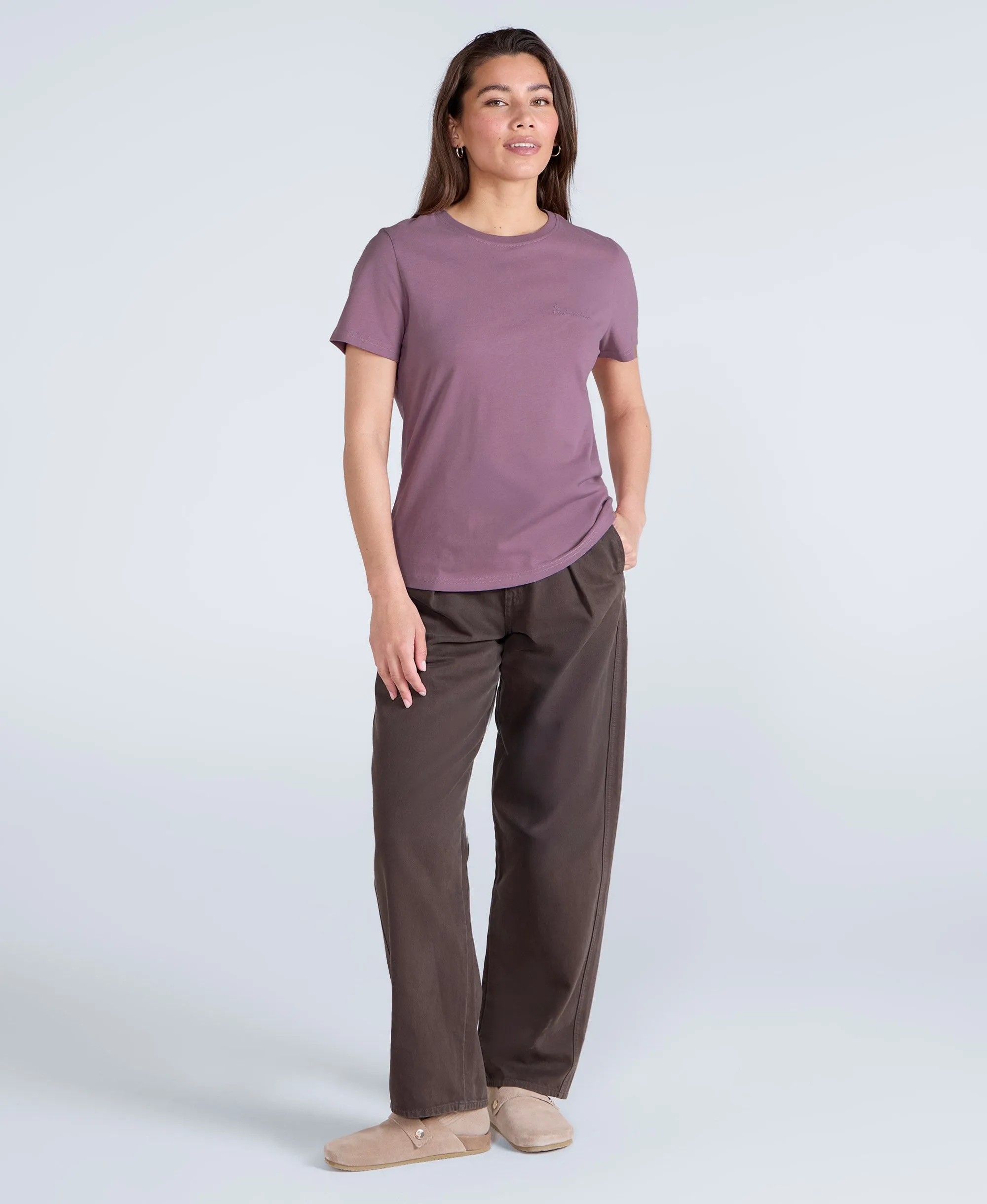 Marina Womens Logo T-Shirt - Purple sold by Animal product image thumbnail 2