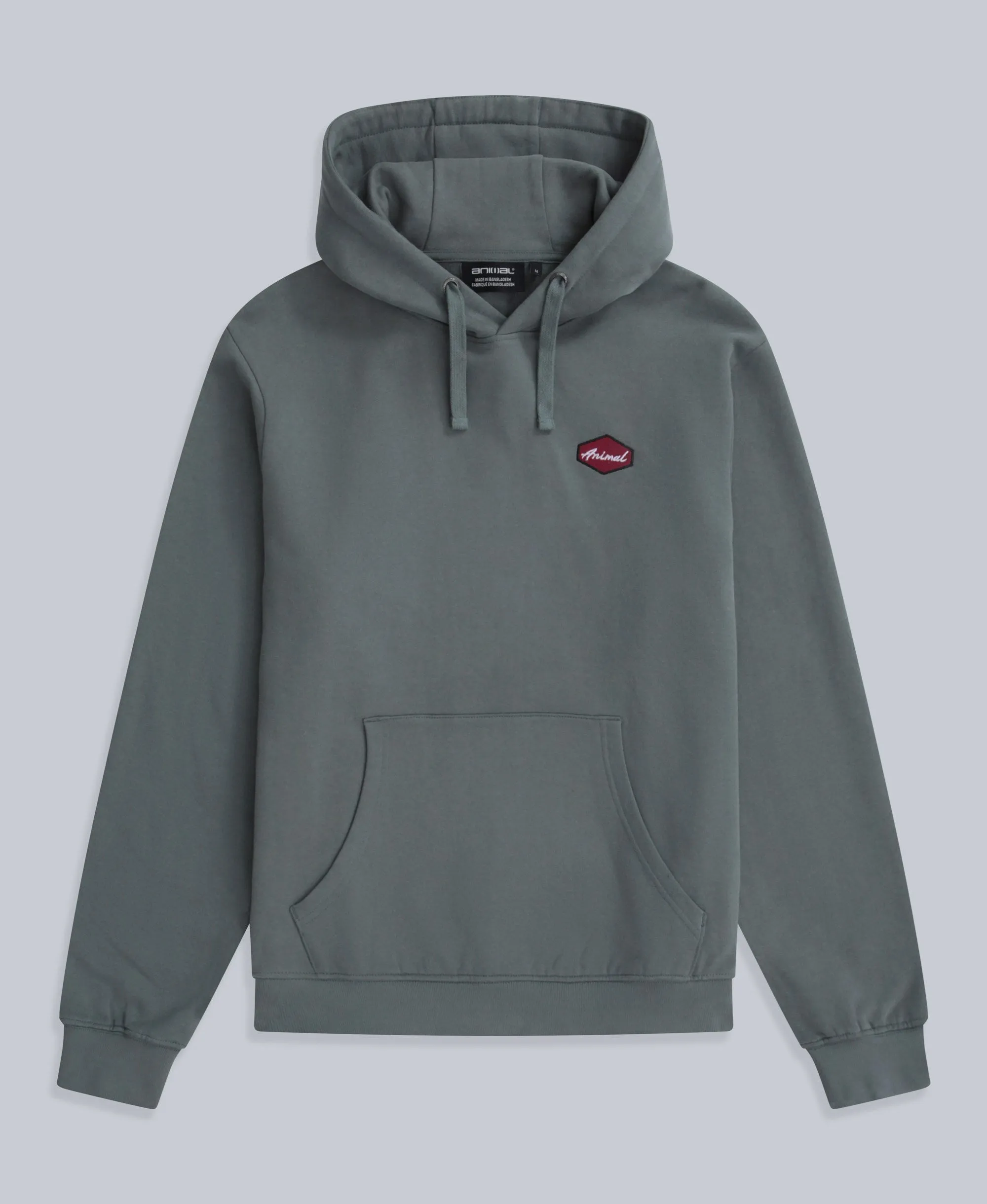 River Mens Hoodie - Green sold by Animal